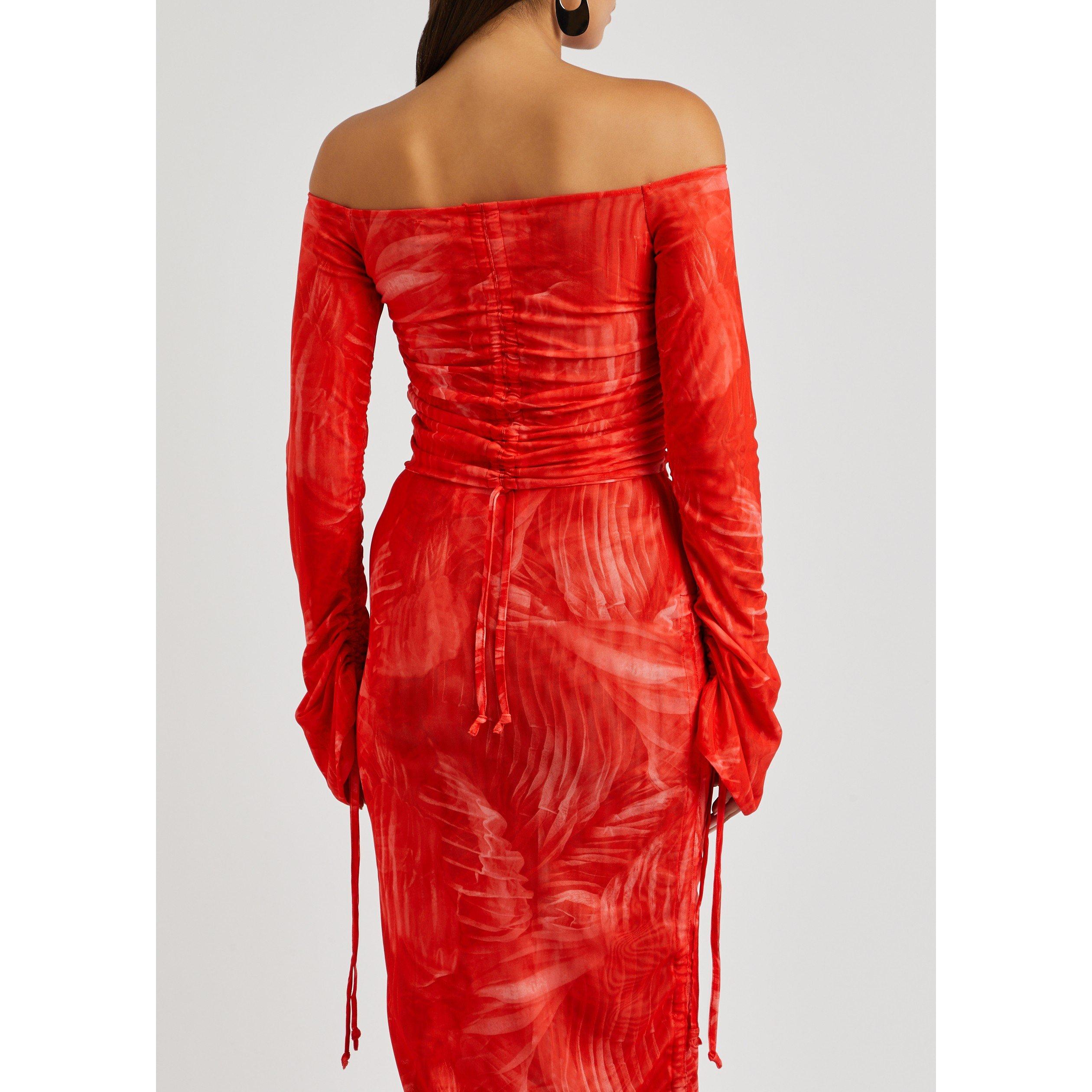 RED - Cannari Concept - T Drawstring Top LS - 3