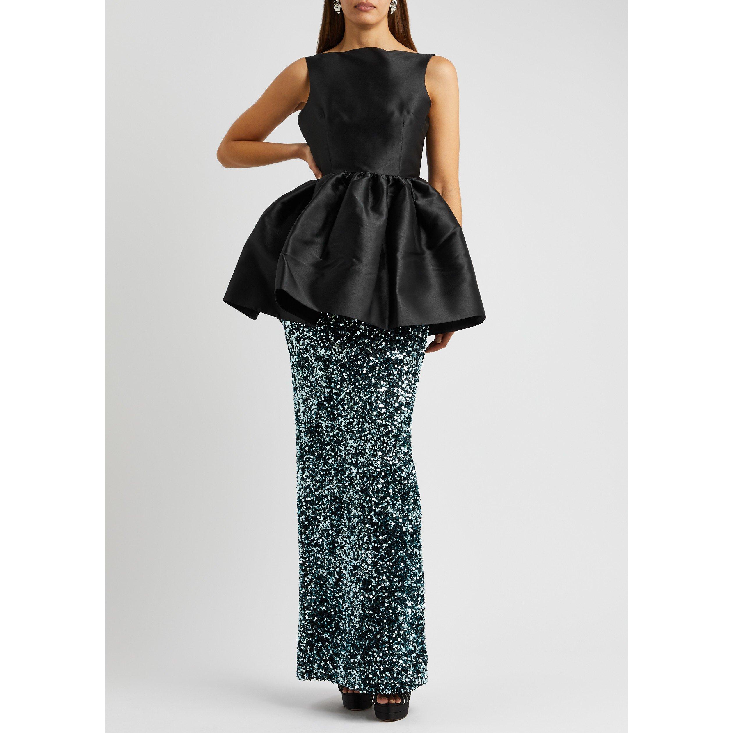 BLACK - Solace London - T SL SIMONA PEPLUM TOP - 5