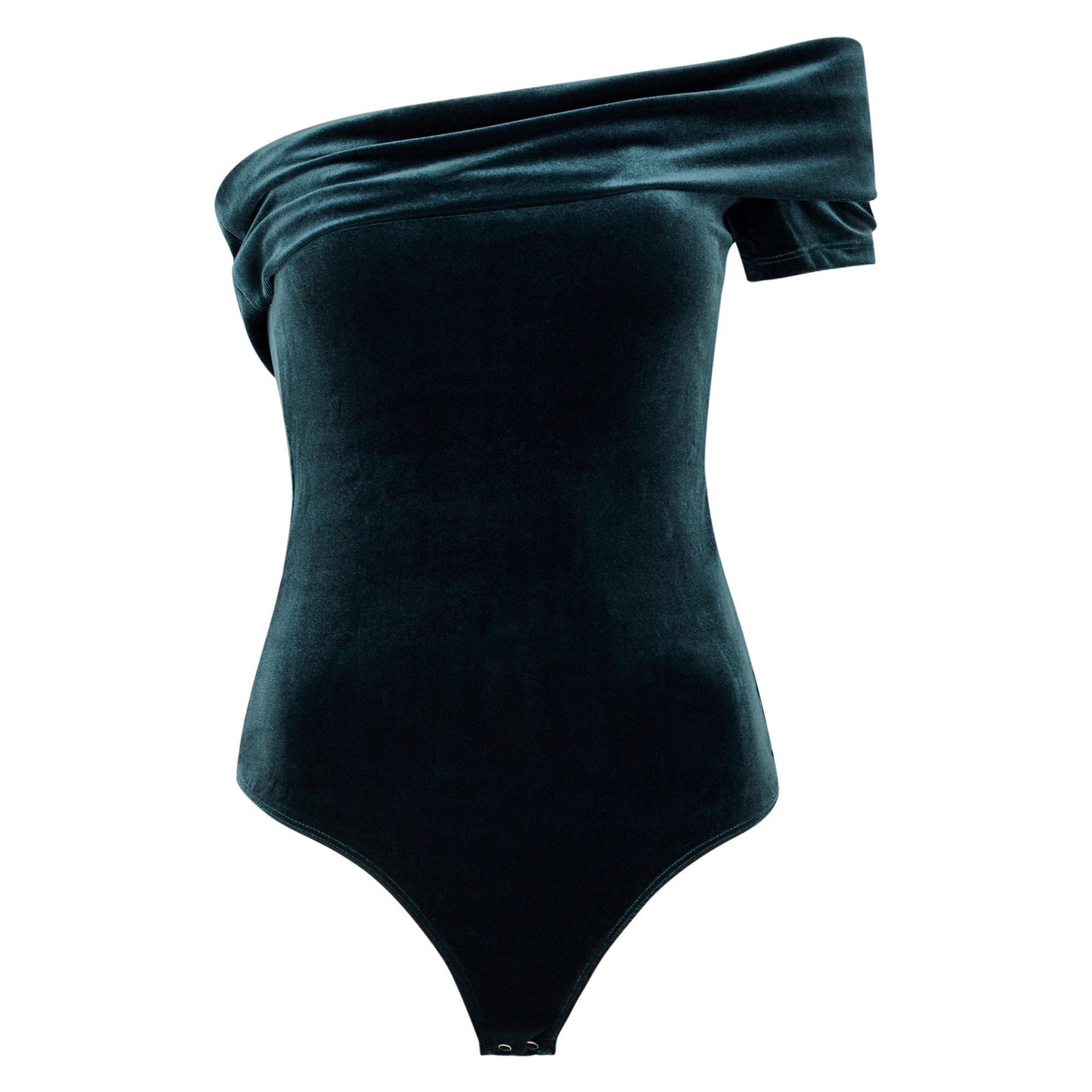 TEAL - Agolde - BS BREE BANDED BODYSUIT - 1