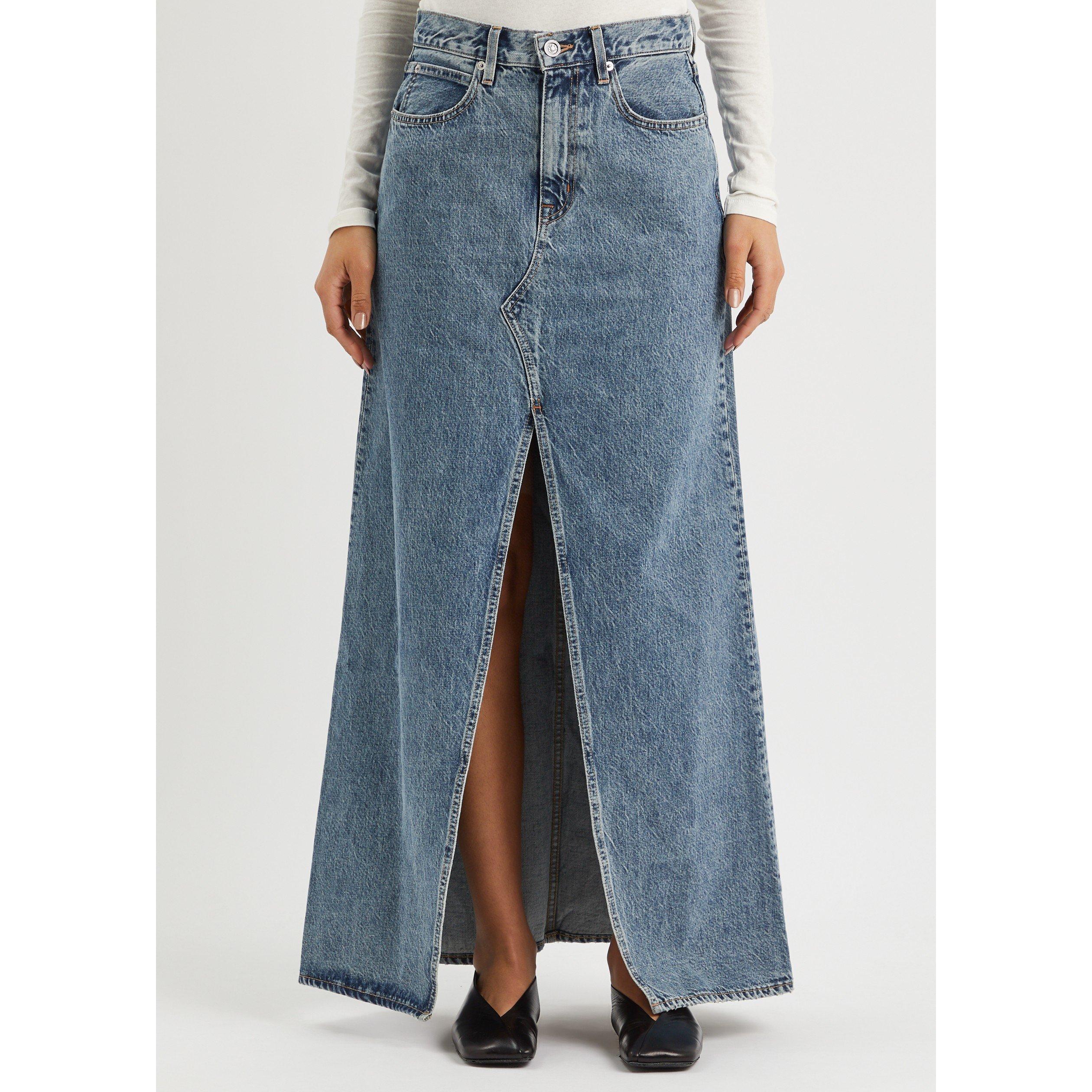 BLUE - SLVRLAKE - LS DALLAS MAXI SKIRT - 2