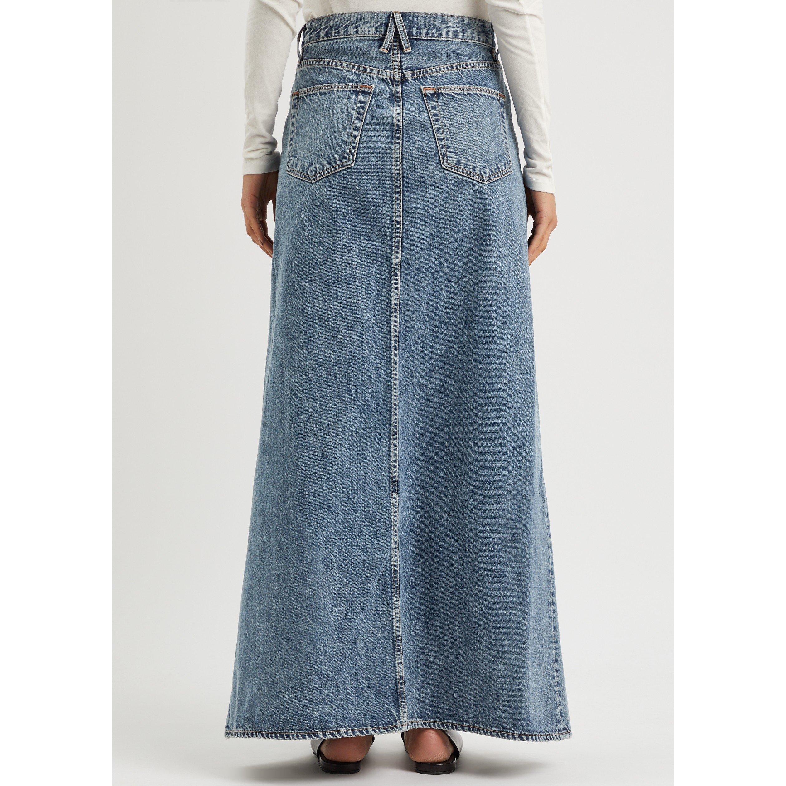 BLUE - SLVRLAKE - LS DALLAS MAXI SKIRT - 3