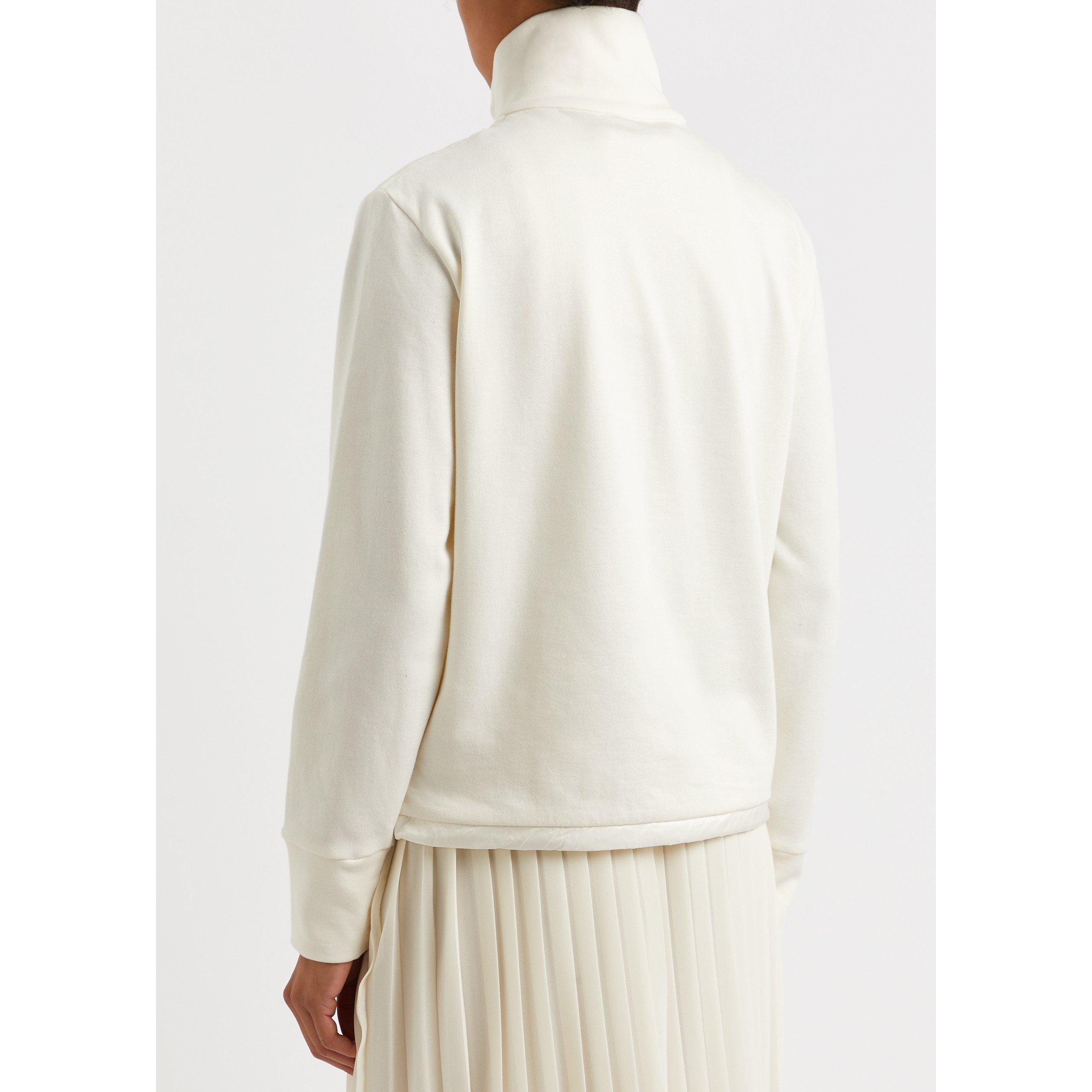 CREAM - Moncler - ZIP UP CARDIGAN - 3