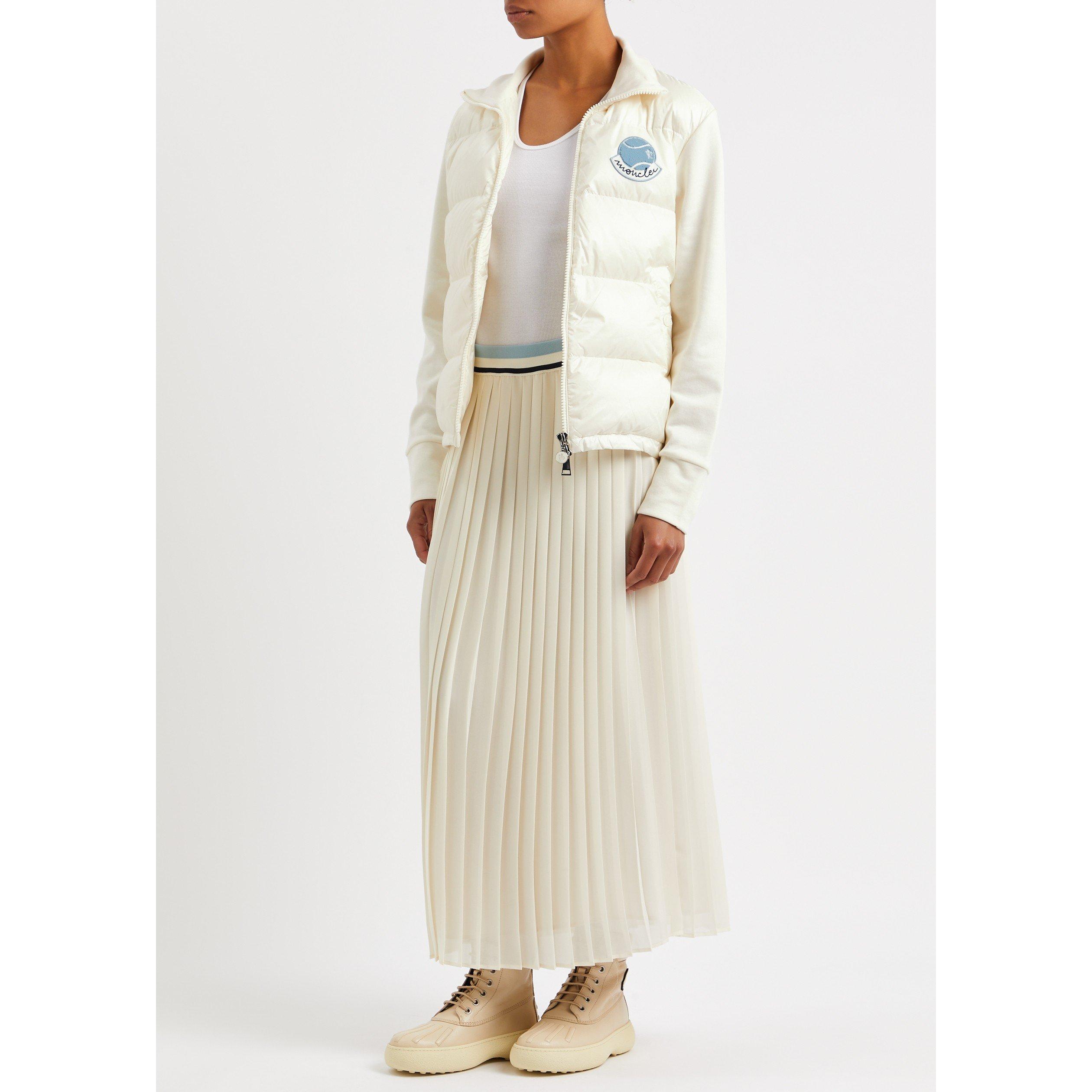 CREAM - Moncler - ZIP UP CARDIGAN - 5