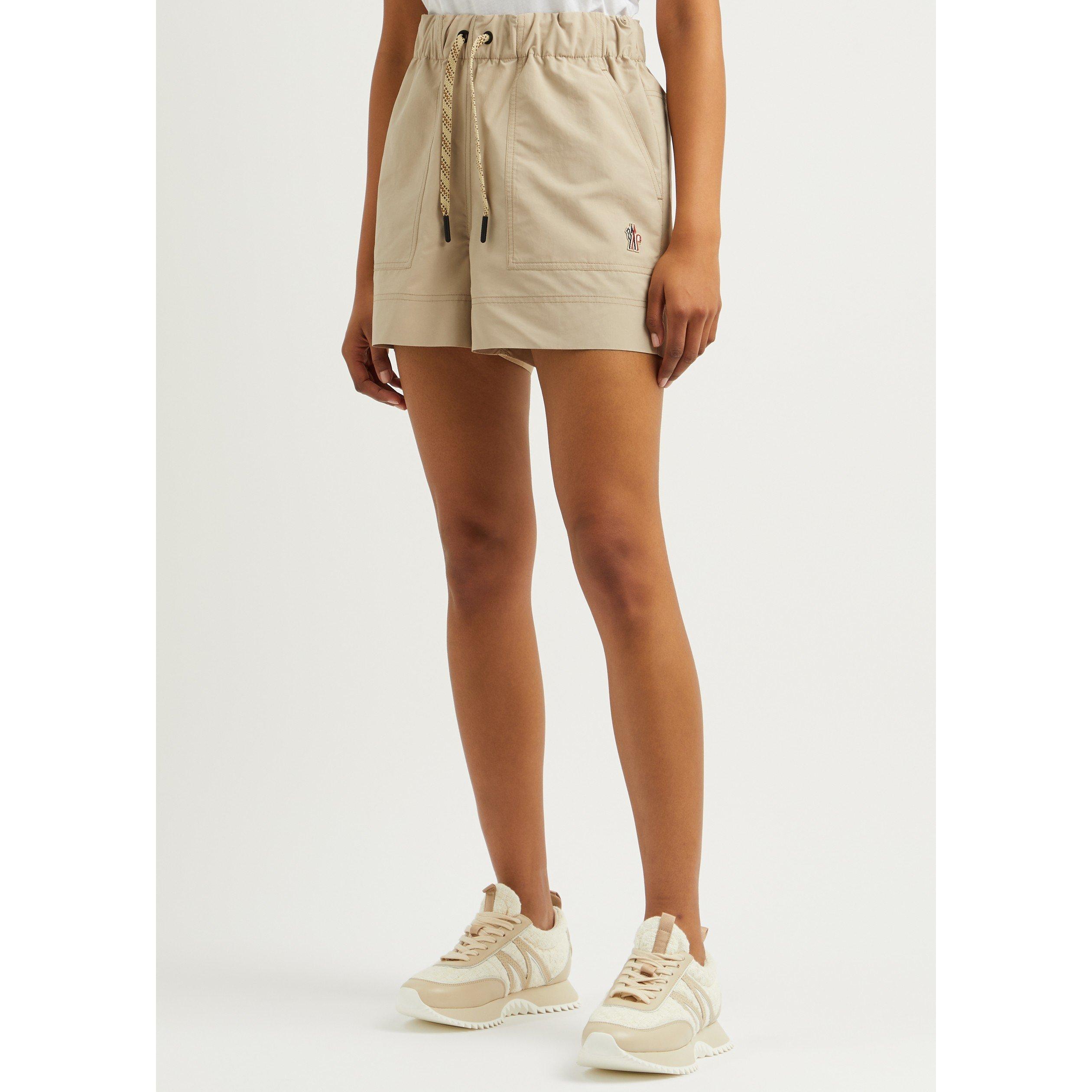 BEIGE - Moncler - Women's Relaxed-Fit Tracksuit Shorts - 2