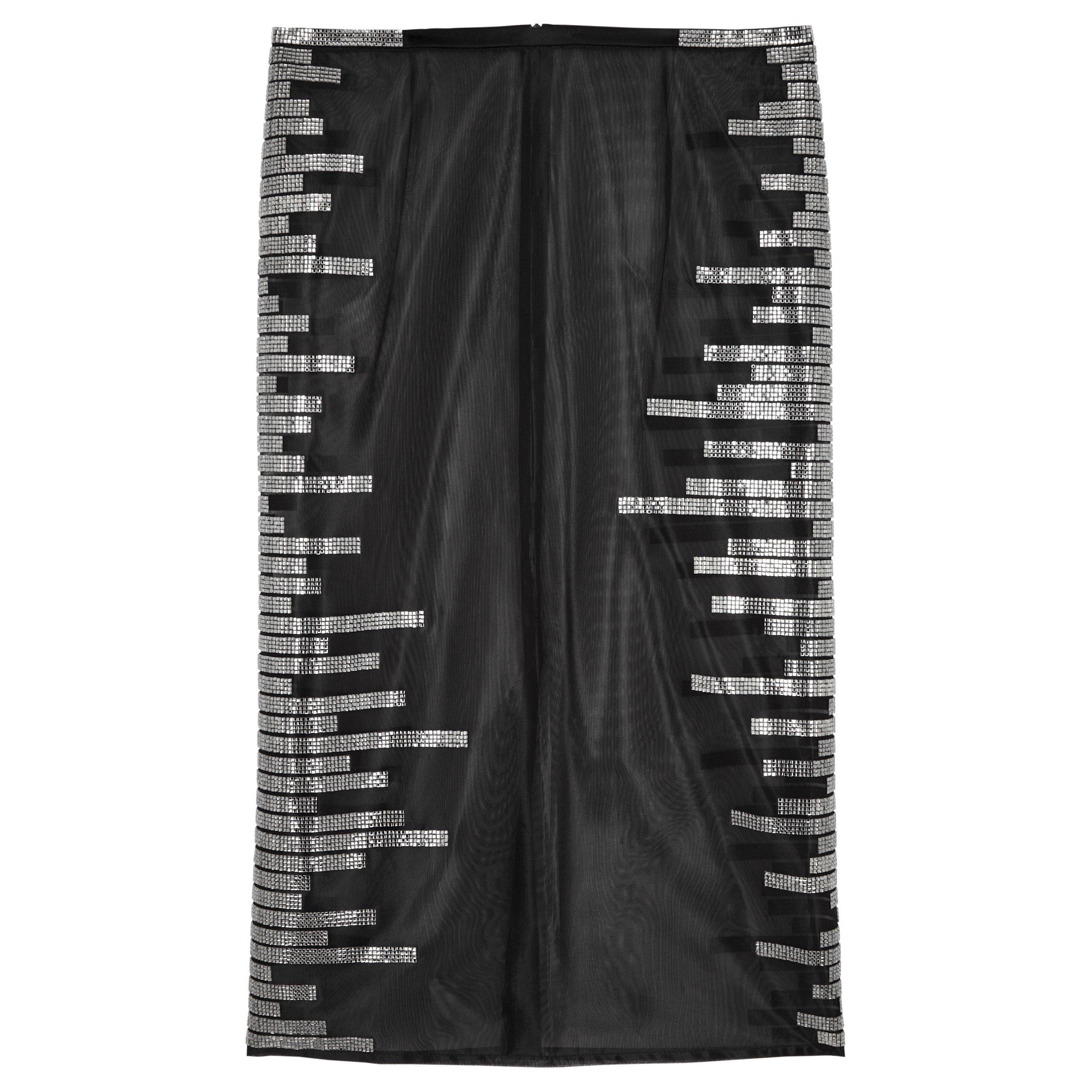 BLACK - Nue Studio - LS PIXEL SKIRT