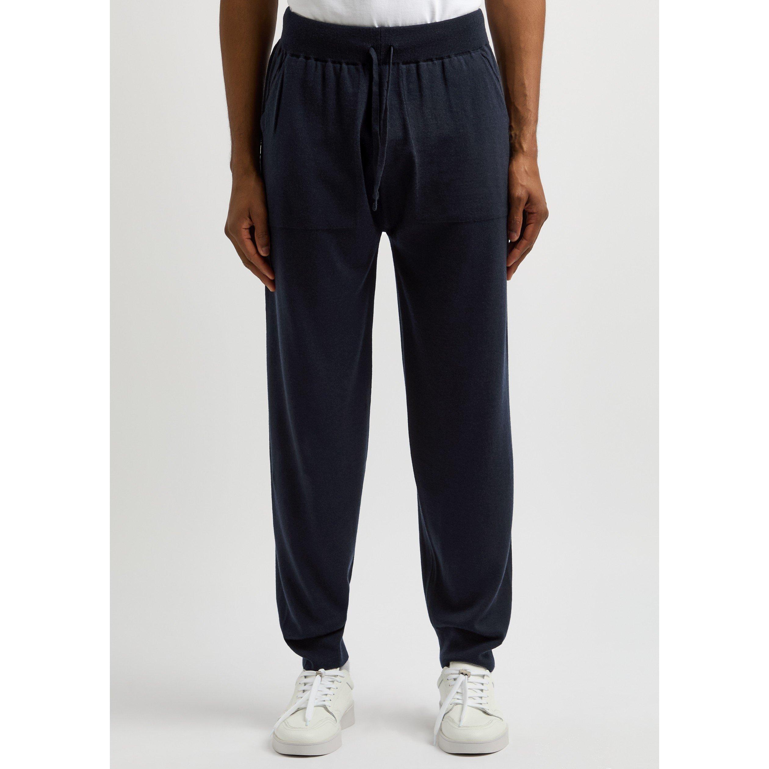 NAVY - John Smedley - SMED KNIT TRS SWEAT HENNING - 2
