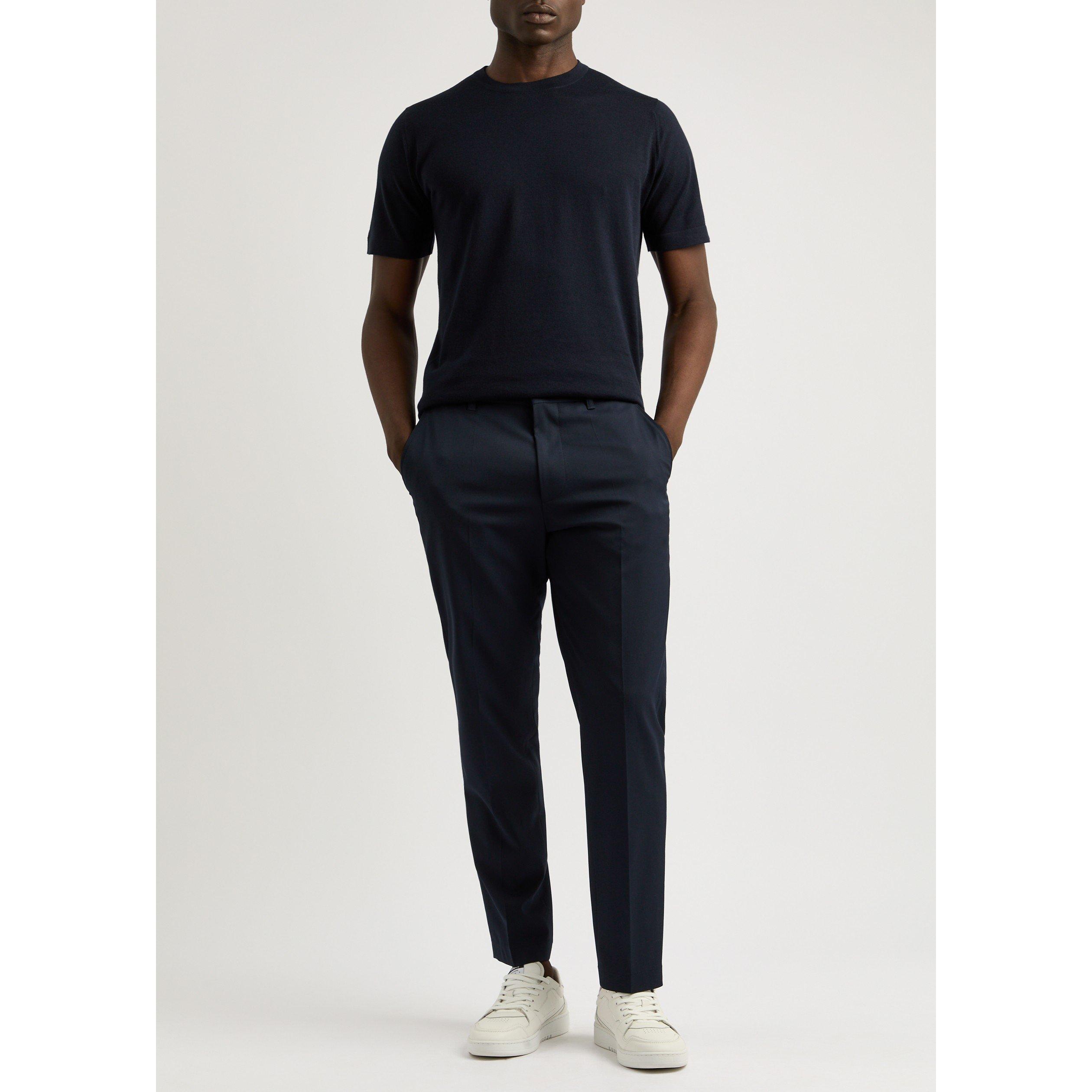 NAVY - John Smedley - SMED TEE SS LORCA - 5