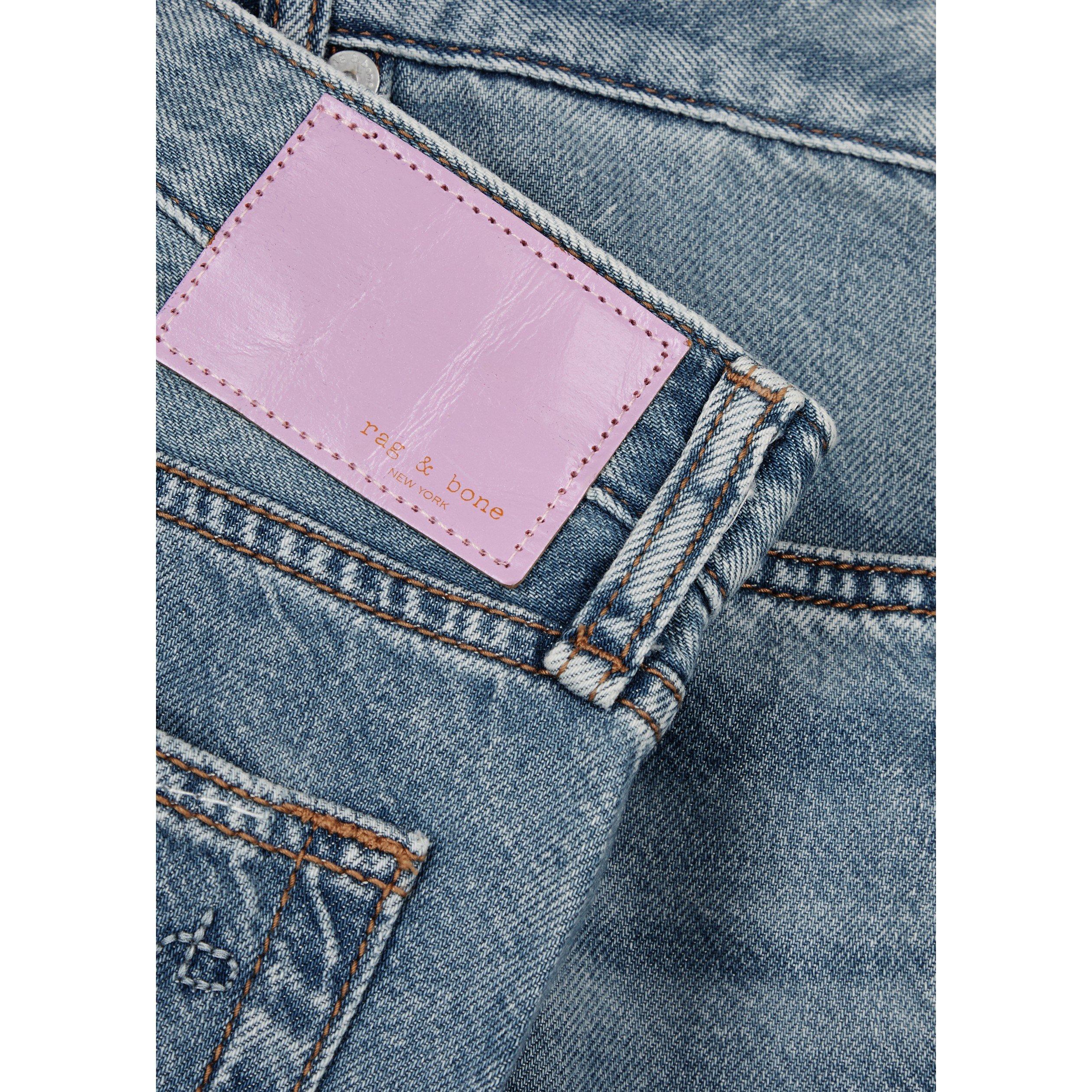 BLUE - Rag and Bone - JE FEATHERWEIGHT LOGAN- BLUE - 4