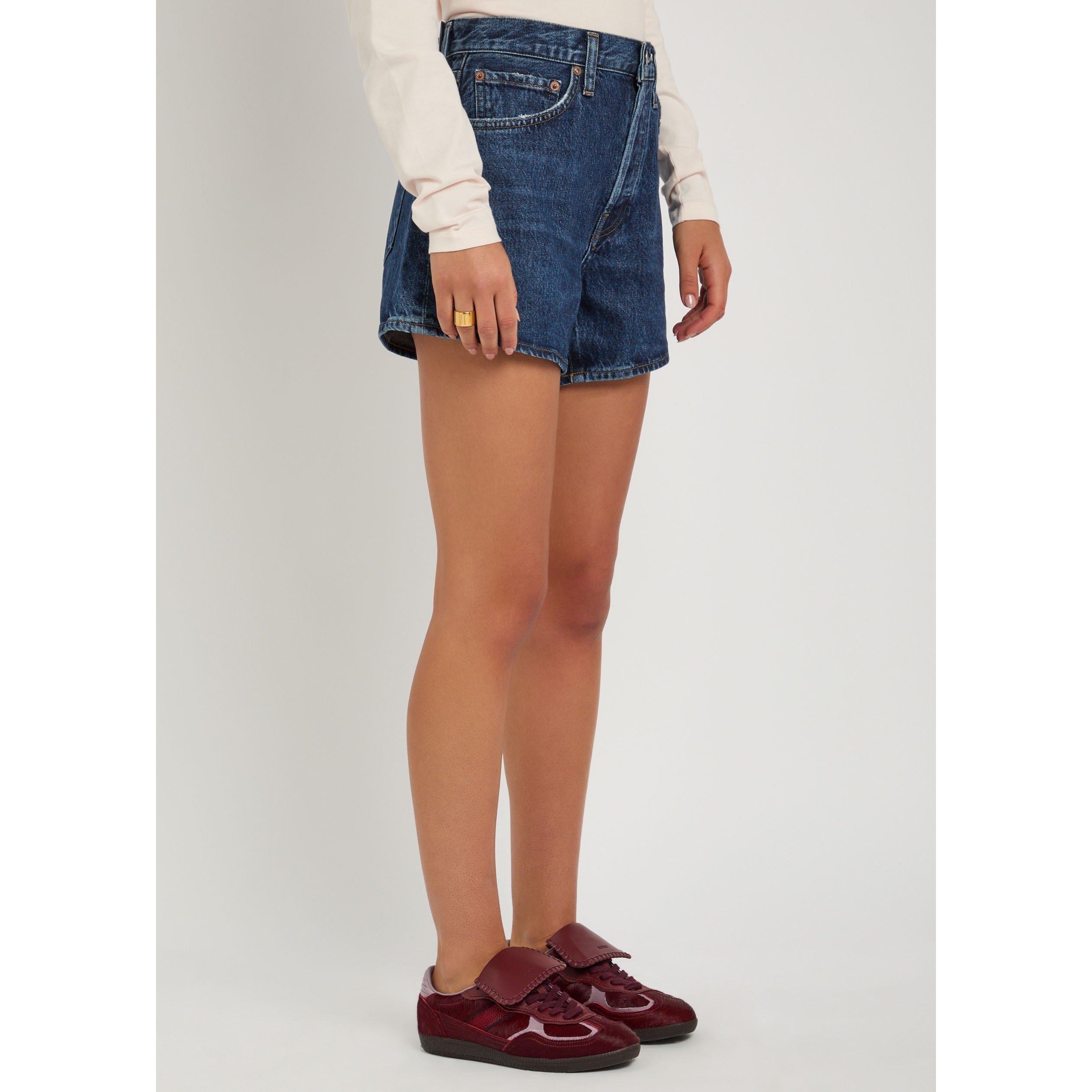 DARK BLUE - Agolde - SH PARKER LONG SHORT - LOOSE F - 2