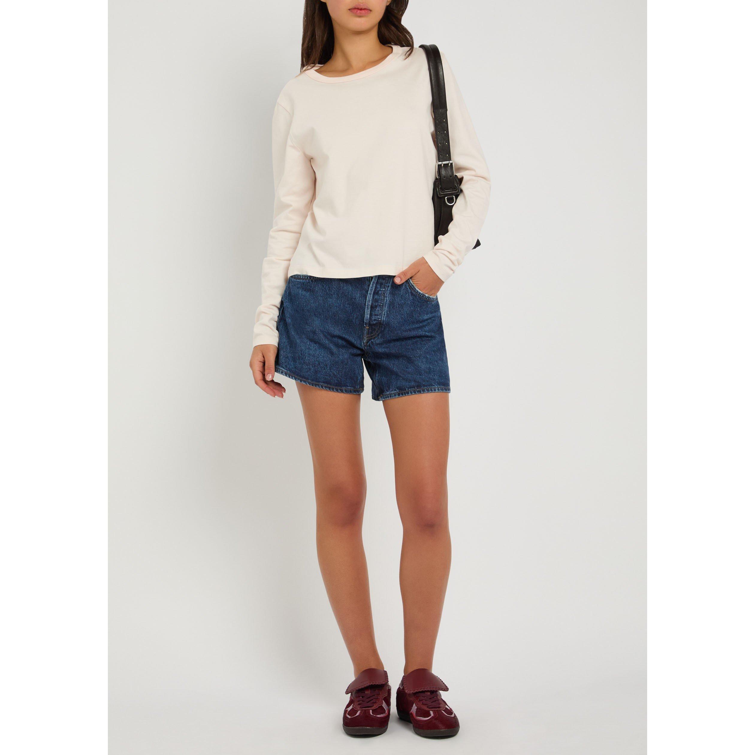 DARK BLUE - Agolde - SH PARKER LONG SHORT - LOOSE F - 5