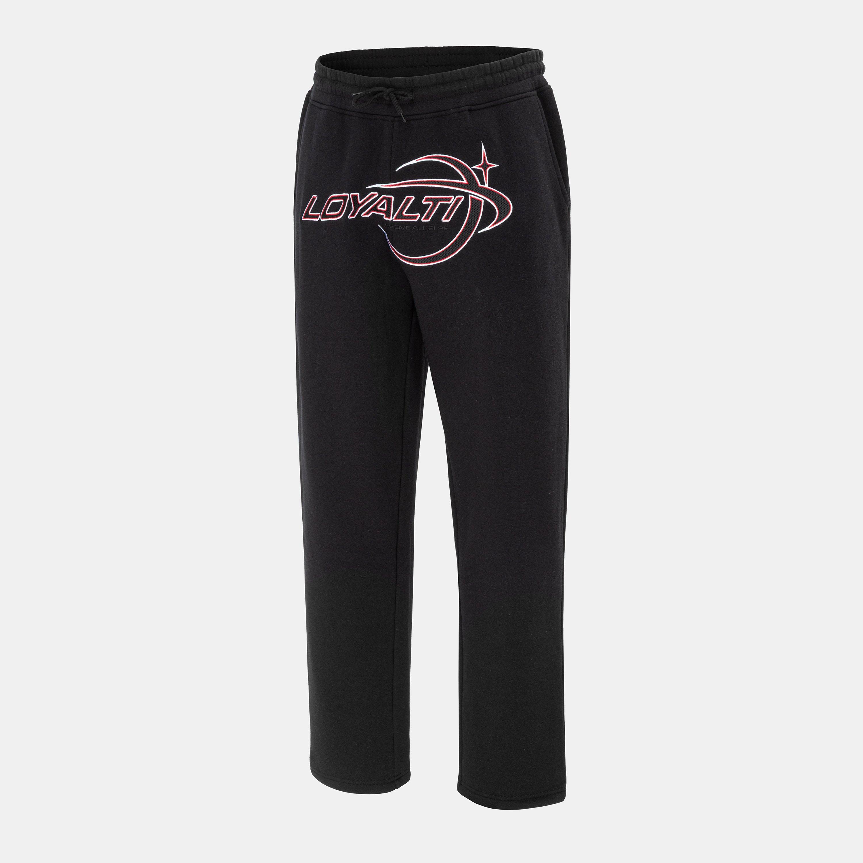 Black - Loyalti - Galazy Jogger Open Hem Men - 3