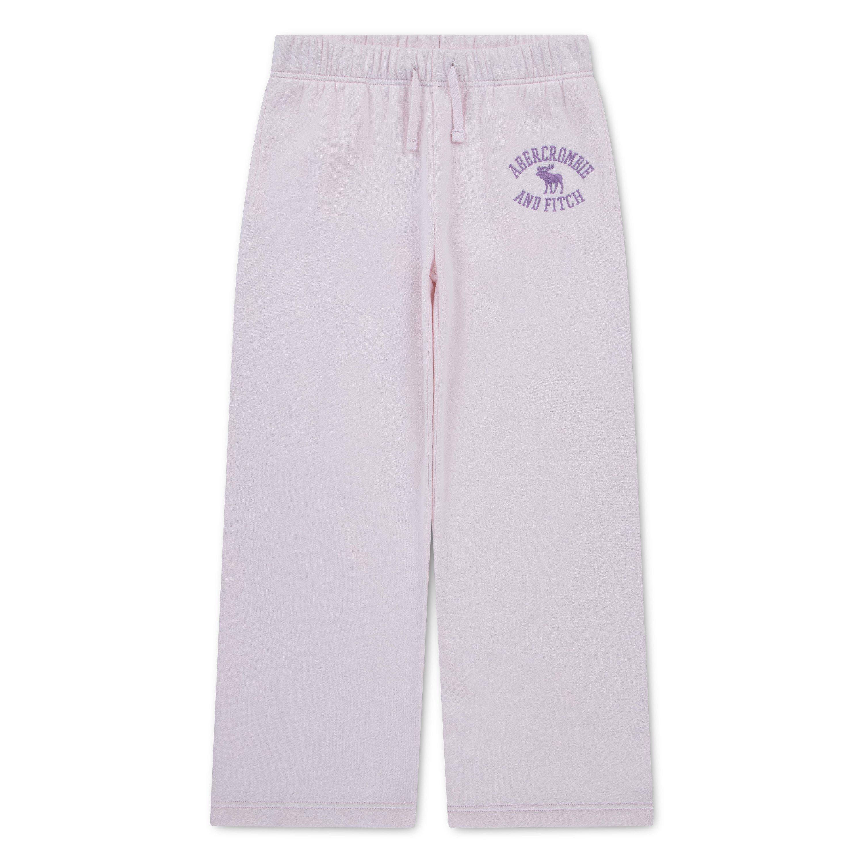 Pink Marshmallo - Abercrombie and Fitch - A and F LG Baggy Flc Jn64 - 1