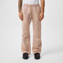 Off White Paneled Jogging Bottoms