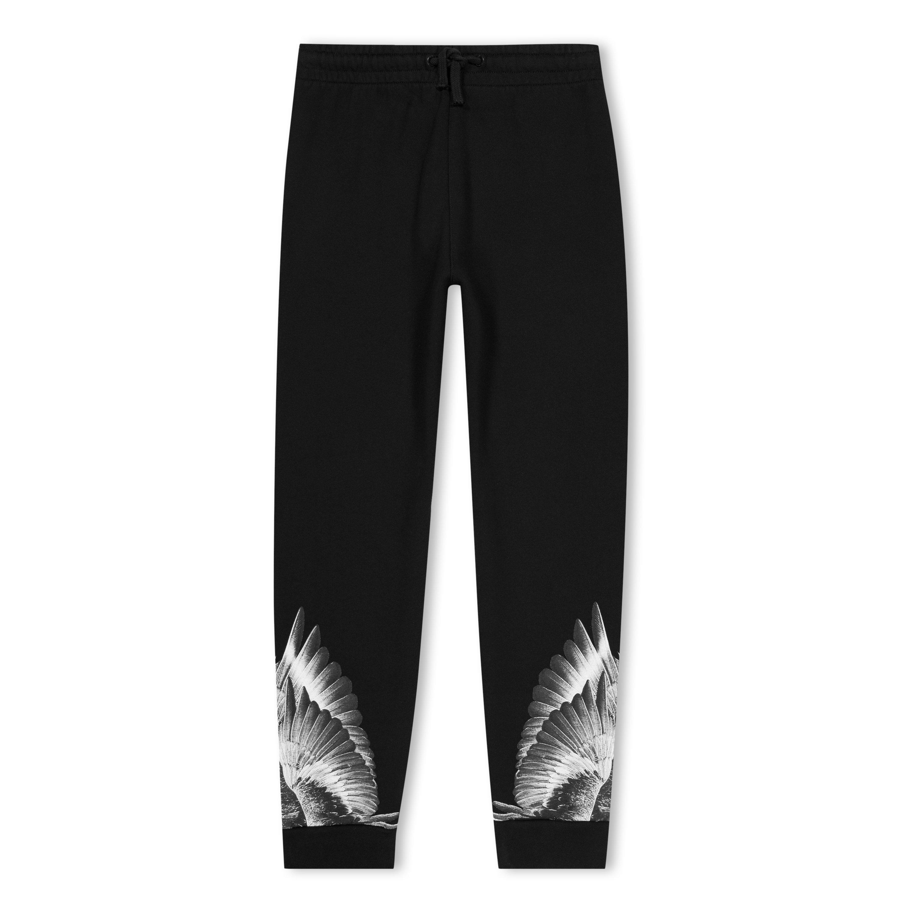 Marcelo Burlon Kids' Icon Wing Closed Hem Poly Joggers