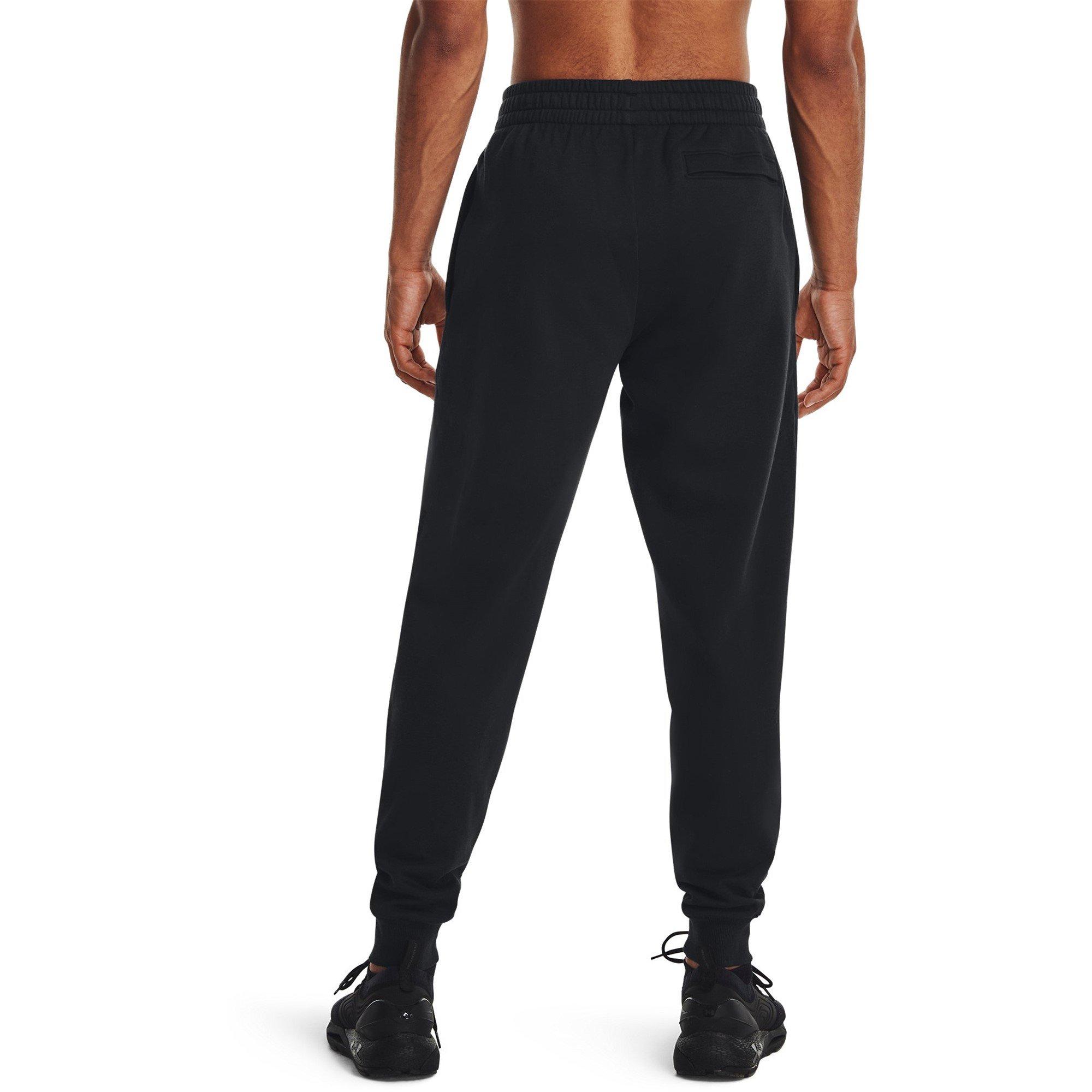 Preto - Under Armour - UA Rival Fleece Joggers Men's - 4
