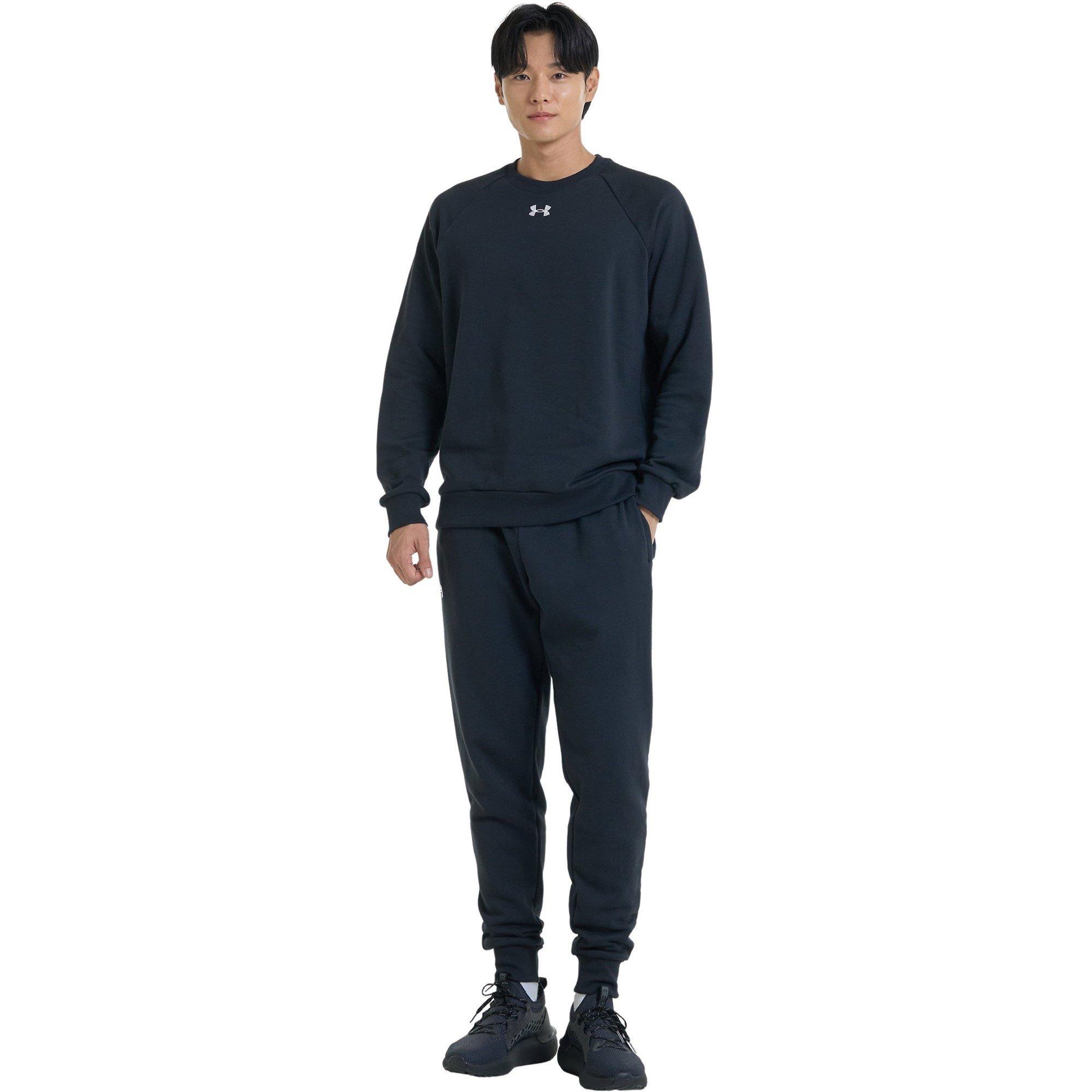 Preto - Under Armour - UA Rival Fleece Joggers Men's - 7