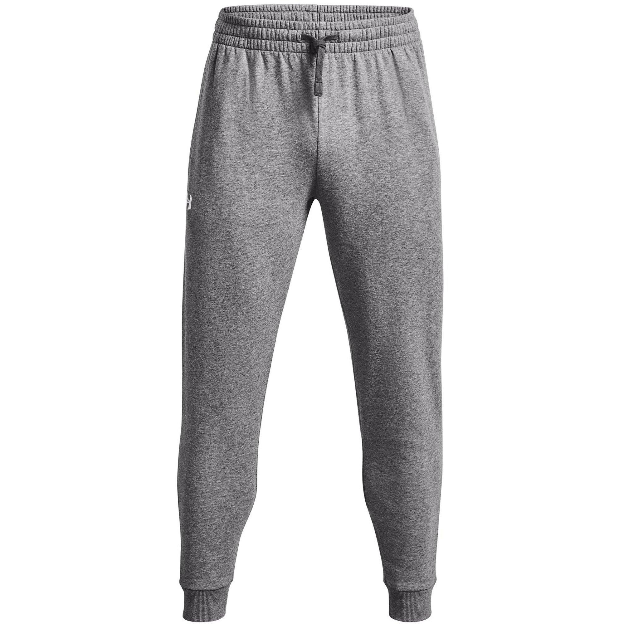 Grey - Under Armour - UA Rival Fleece Joggers Men's - 1