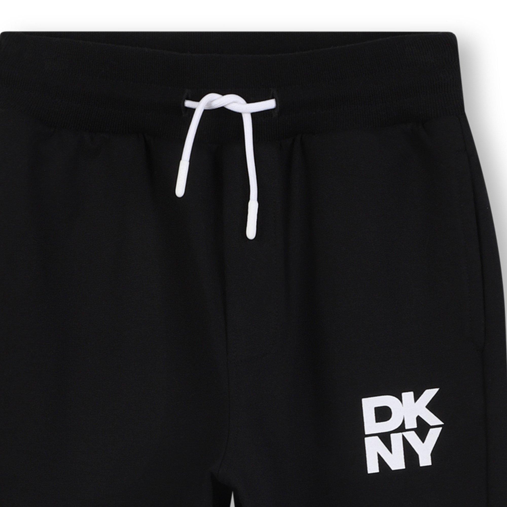 Black - DKNY - DKNY Logo Jogger Jn61 - 3