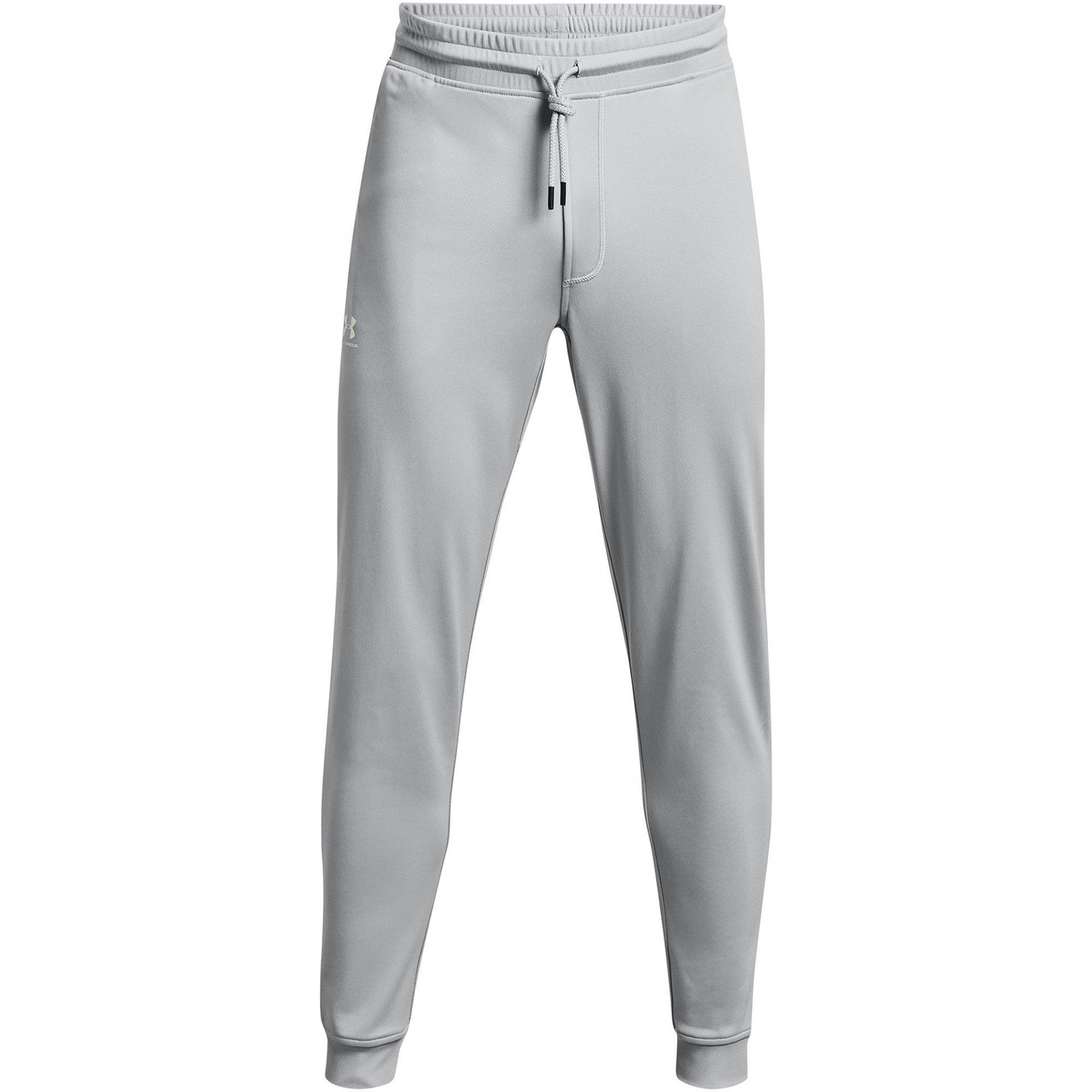 Under Armour Sport Tricot Jogging Pants Mens Closed Hem Jersey