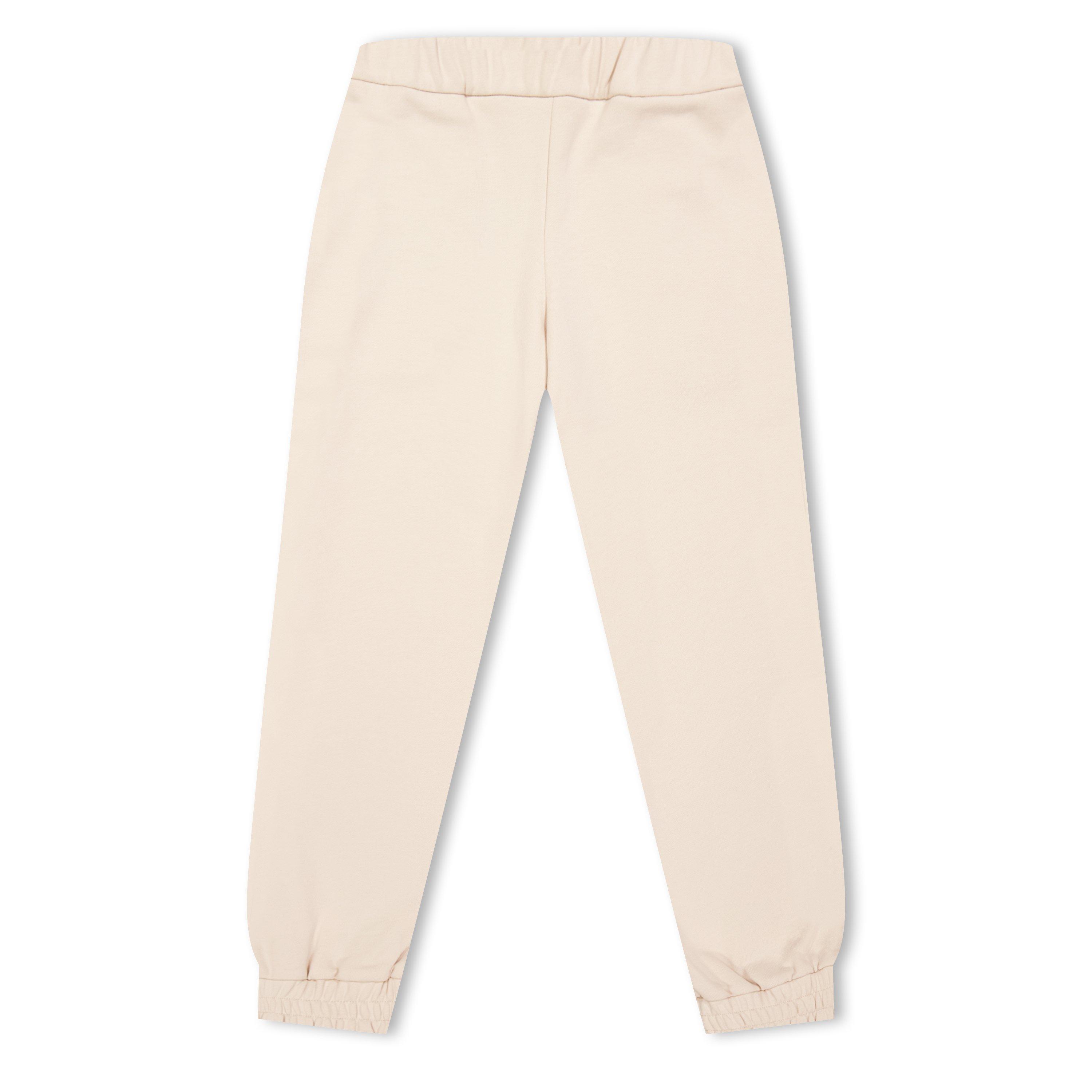 Moncler Logo Jogging Bottoms Juniors - Sand 51N - Size 10Y