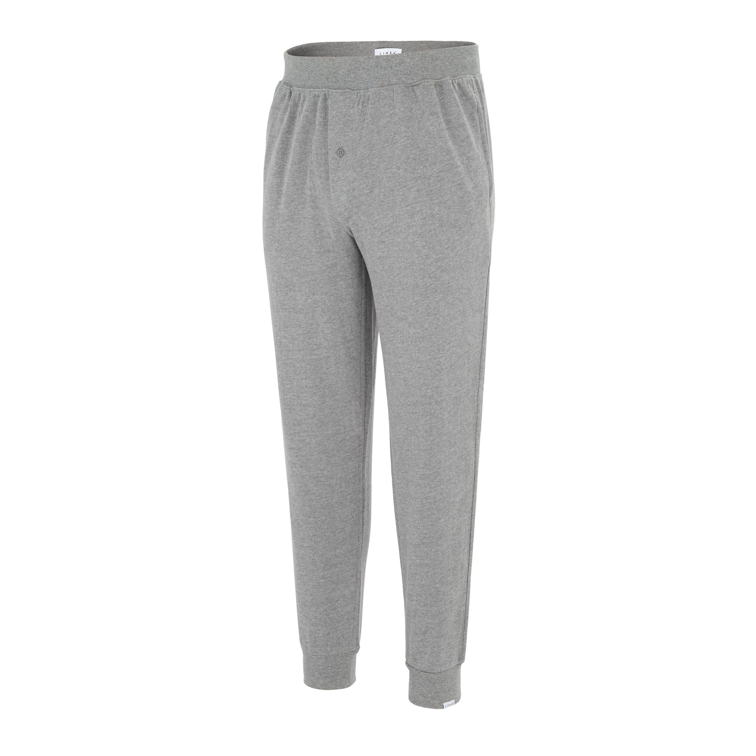 Light Grey - Linea - Mens Loungewear Pant - 3