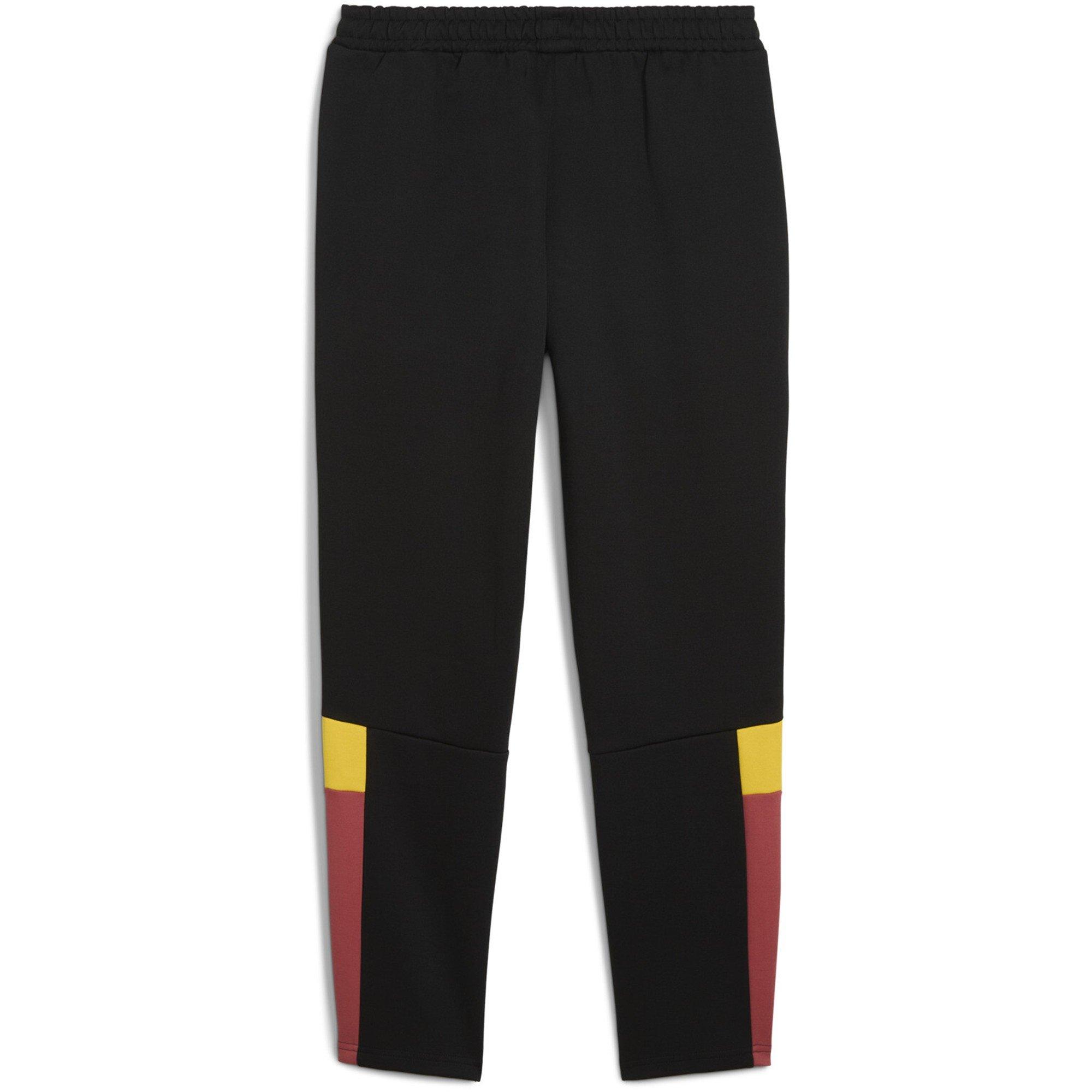 Black/White - Puma - Men's Dhb Archive Track Closed Hem Jersey Jogging Bottoms - 2