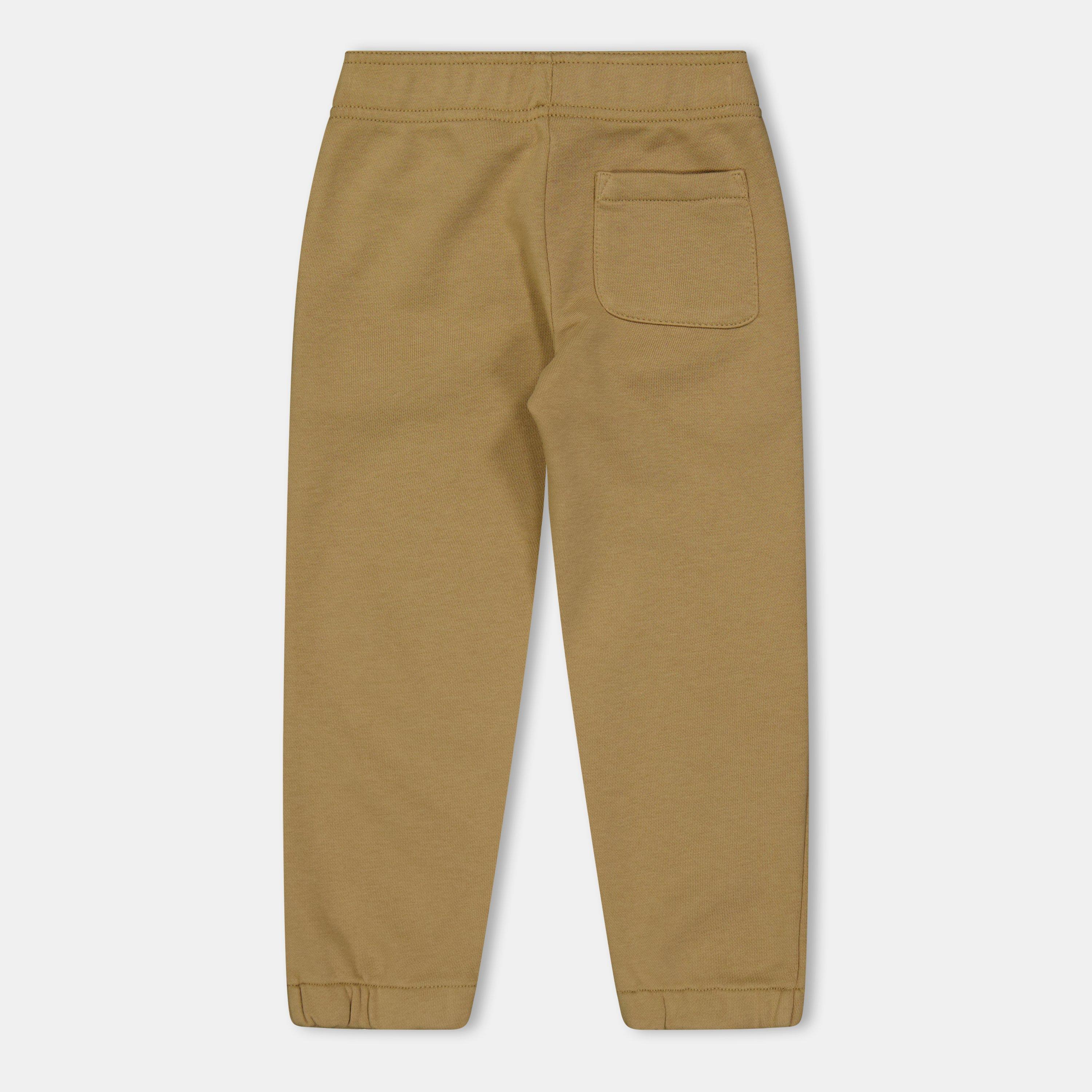 Vint Khaki - Polo Ralph Lauren - Kids' Logo Closed Hem Jersey Joggers - 2