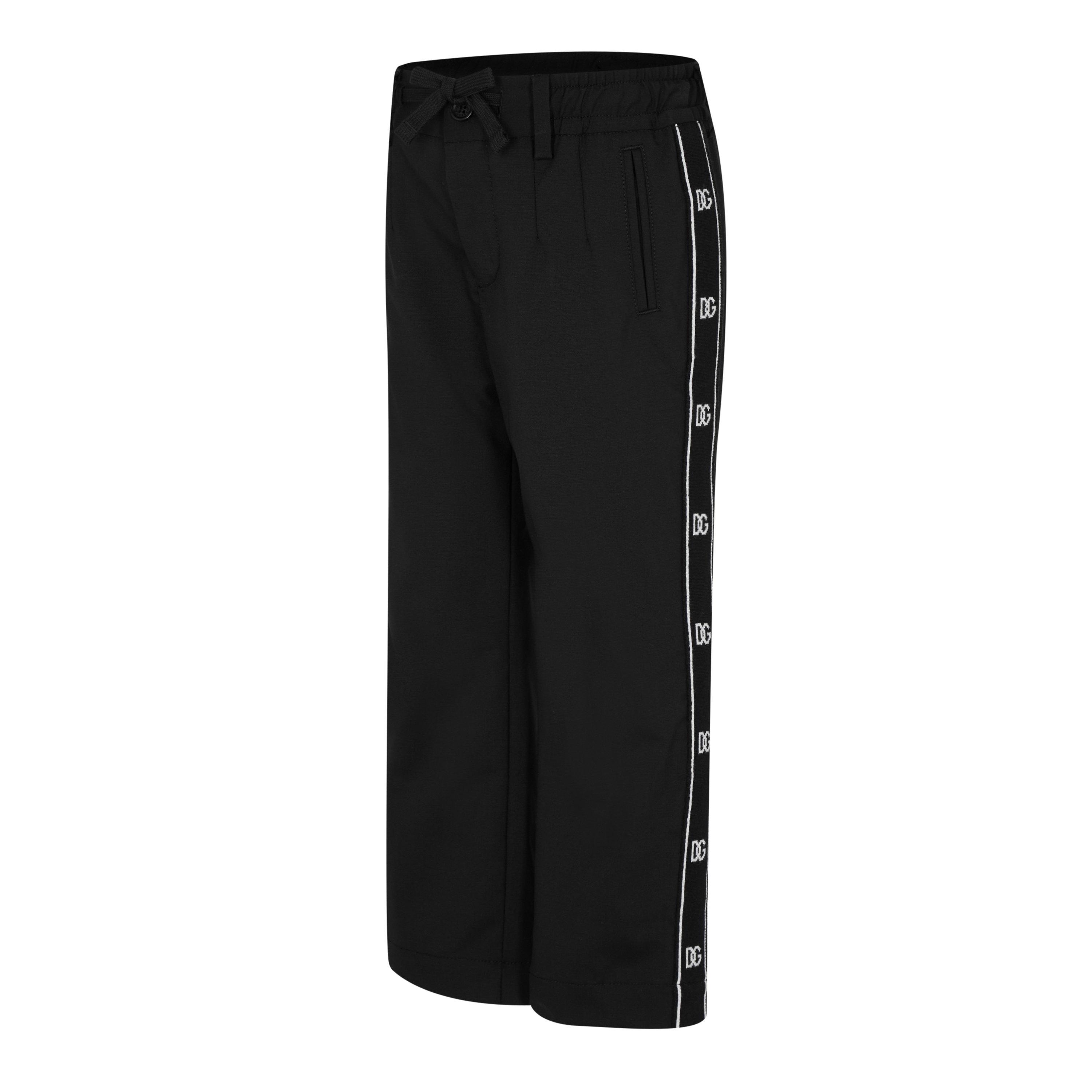 Black N0000 - Dolce and Gabbana - Logo Jogging Bottoms Juniors - 3