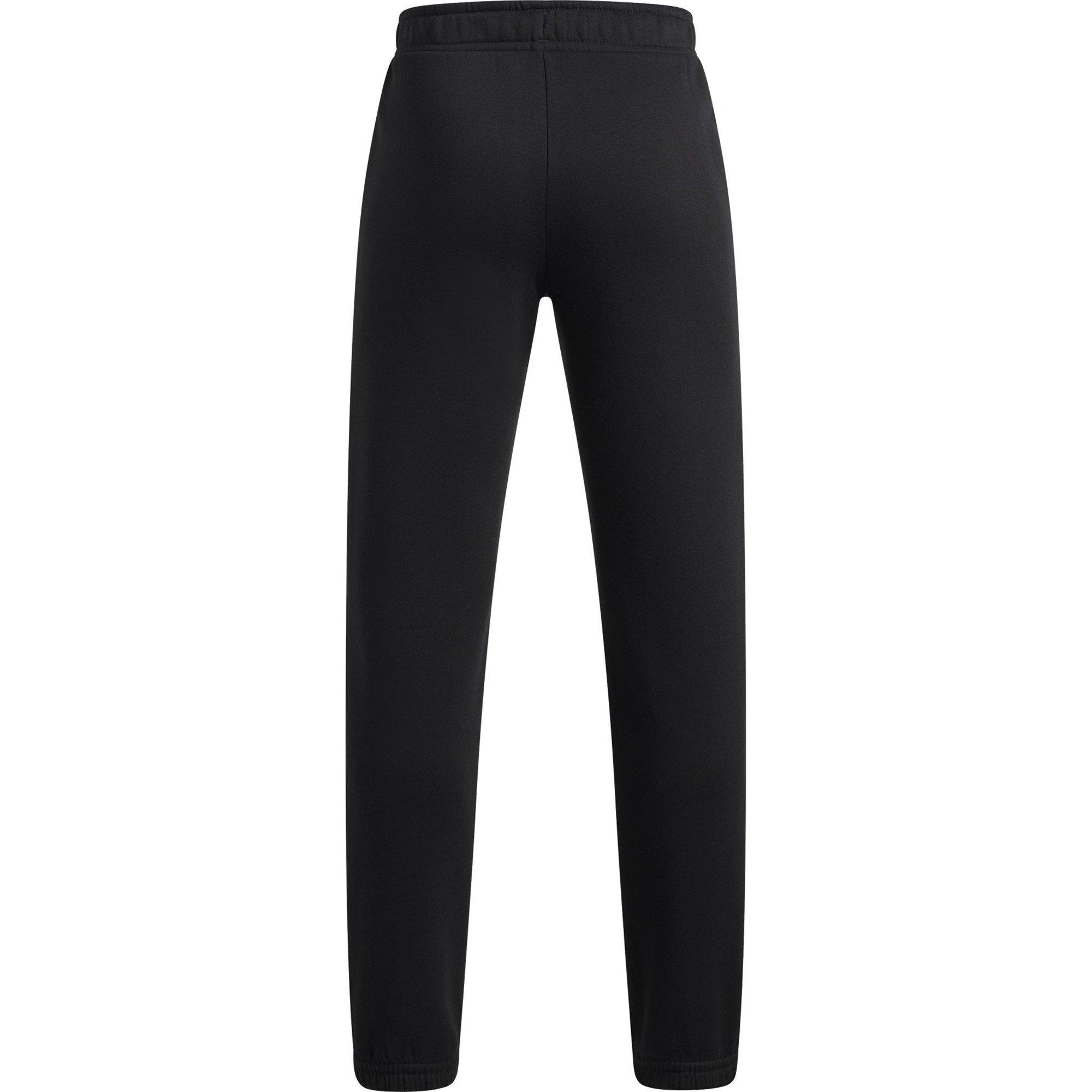 Black - Under Armour - Under Logo Fleece Jogging Pants Junior Boys - 2