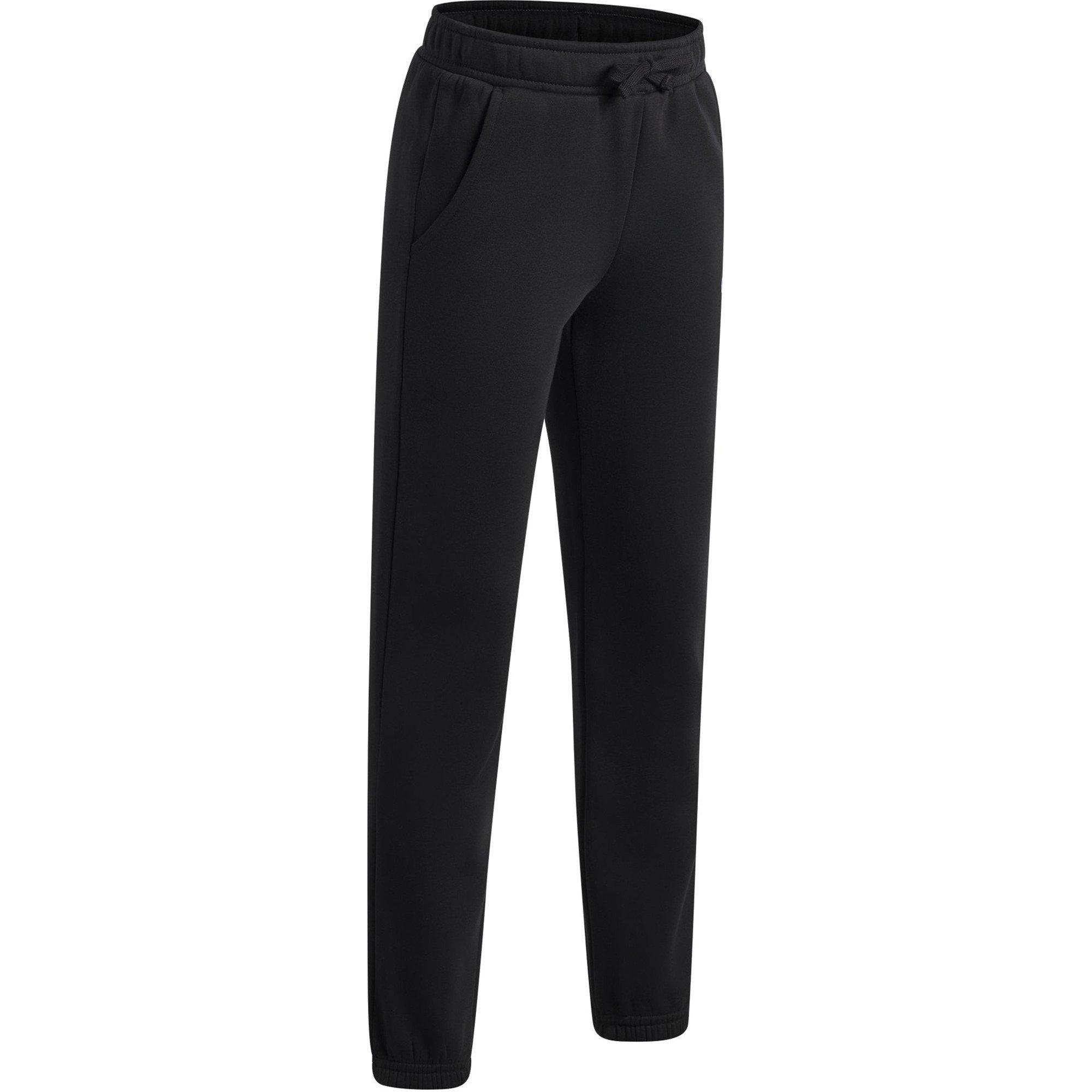 Black - Under Armour - Under Logo Fleece Jogging Pants Junior Boys - 3