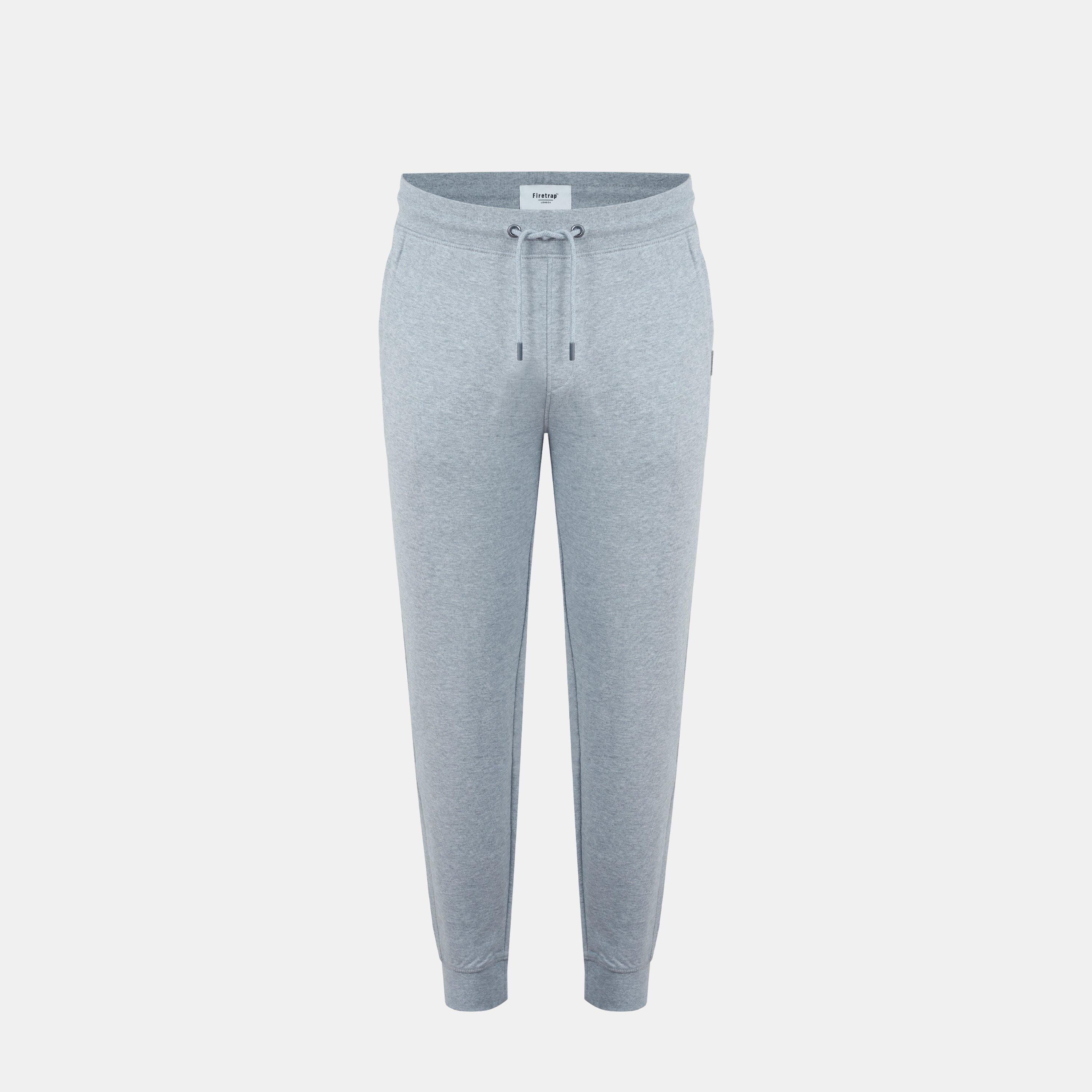 Firetrap Men's Slim Jogging Bottoms - Grey Marl - XL