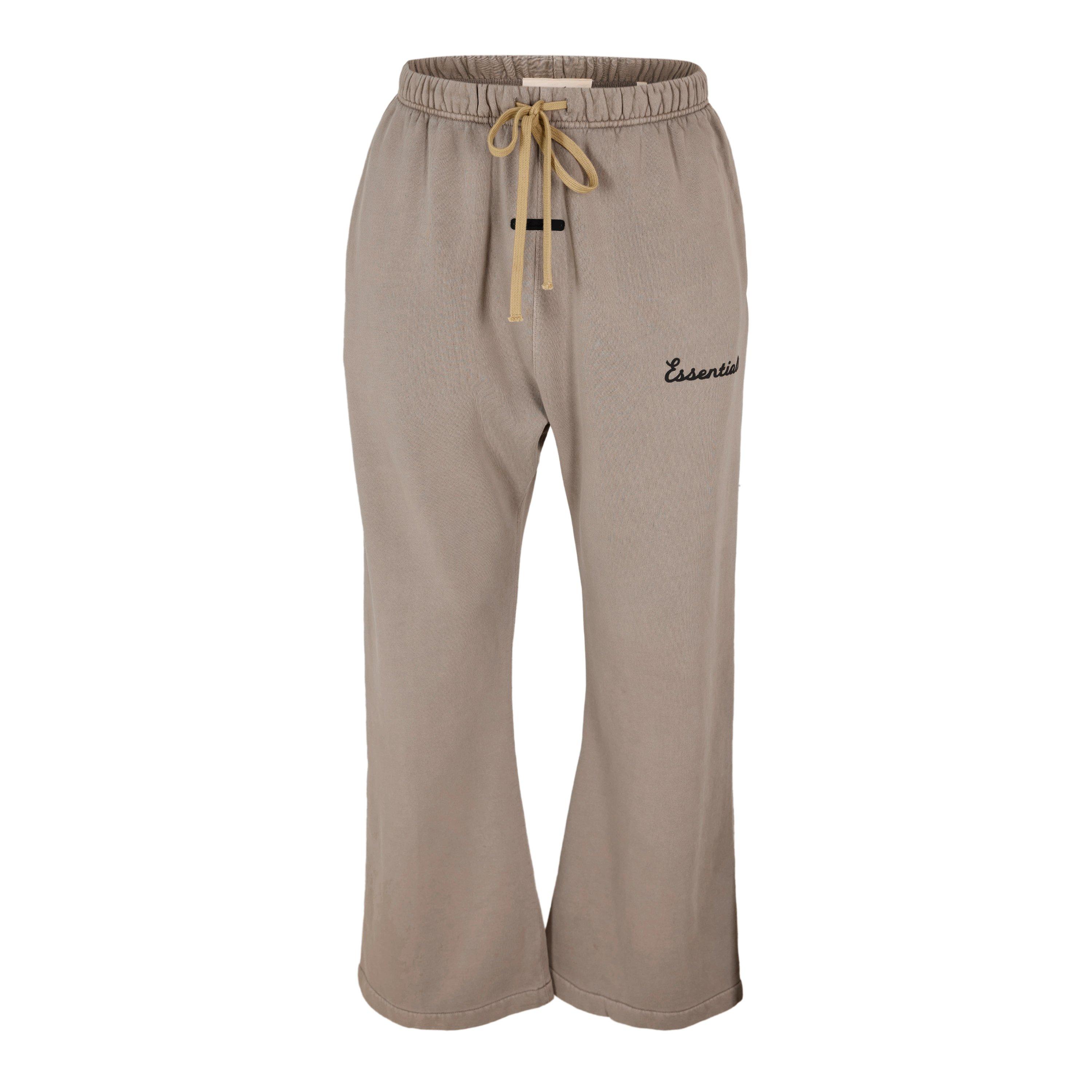 Fear Of God Essentials Men's Open Hem Fleece Jogging Bottoms - Seal - Large