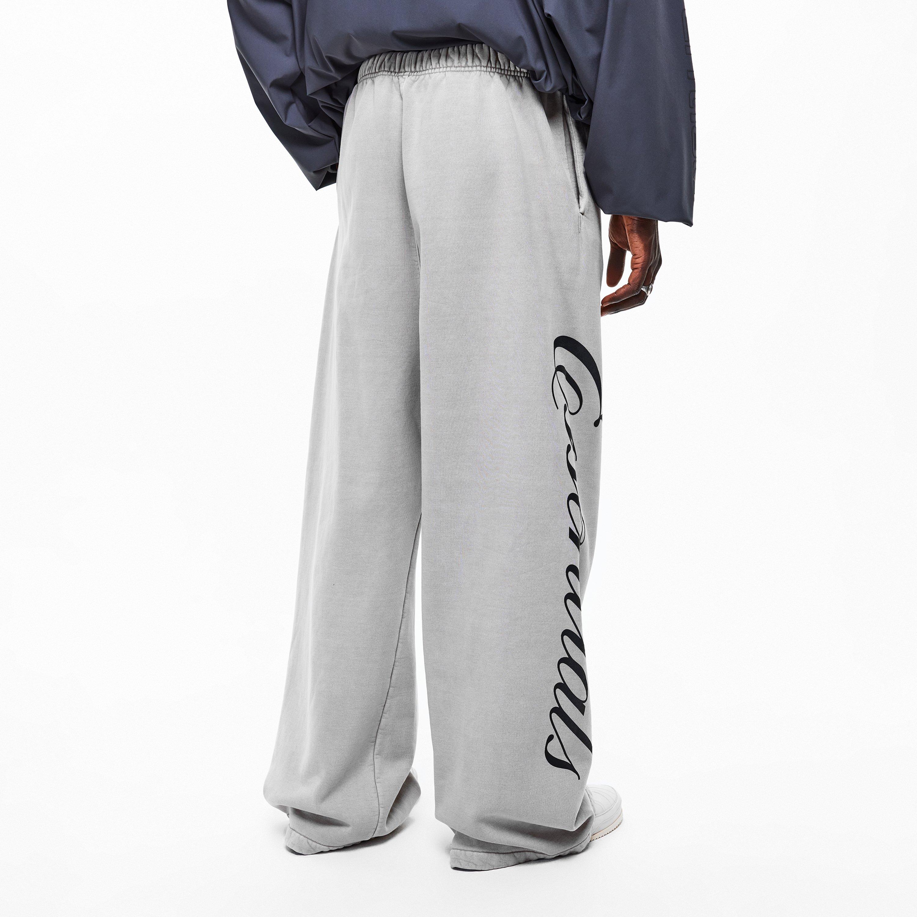 Smoke Grey - Fear Of God Essentials - Men's Open Hem Fleece Jogging Bottoms - 4