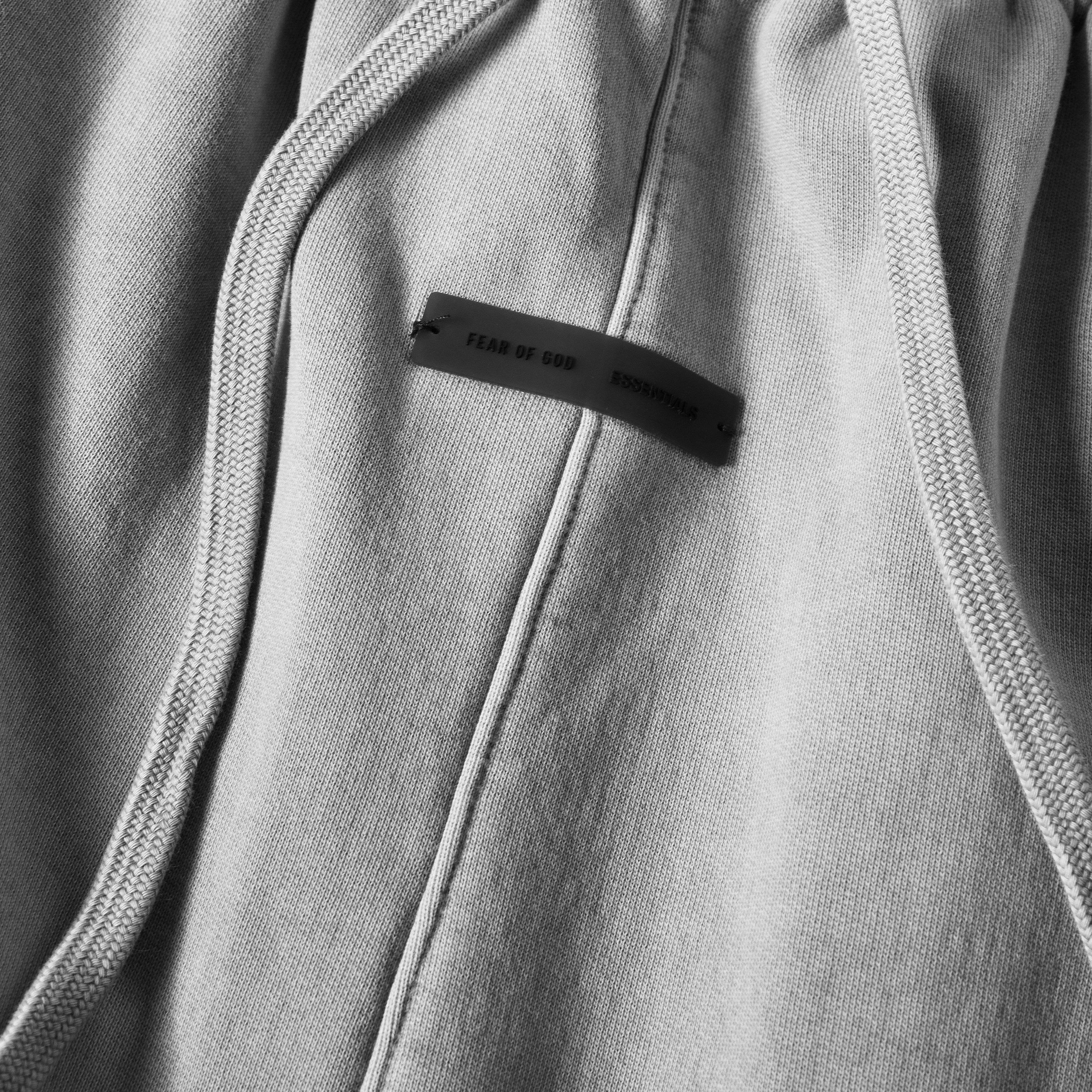 Smoke Grey - Fear Of God Essentials - Men's Open Hem Fleece Jogging Bottoms - 5