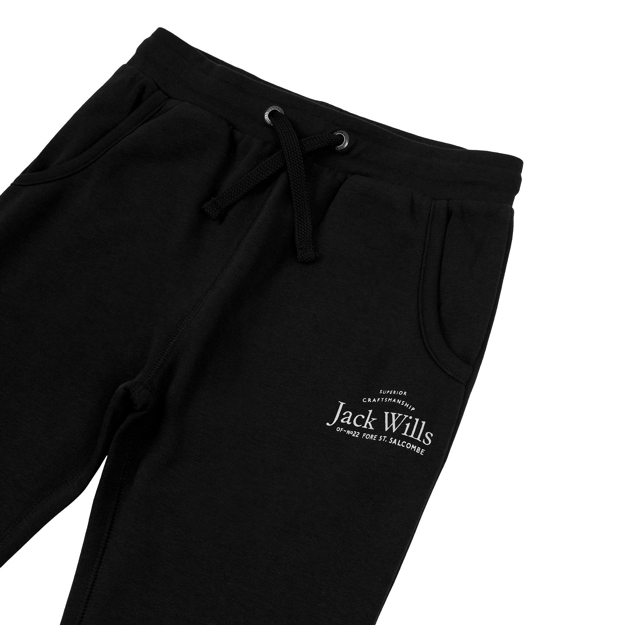 Crna - Jack Wills - Kids Girls Script Joggers - 3