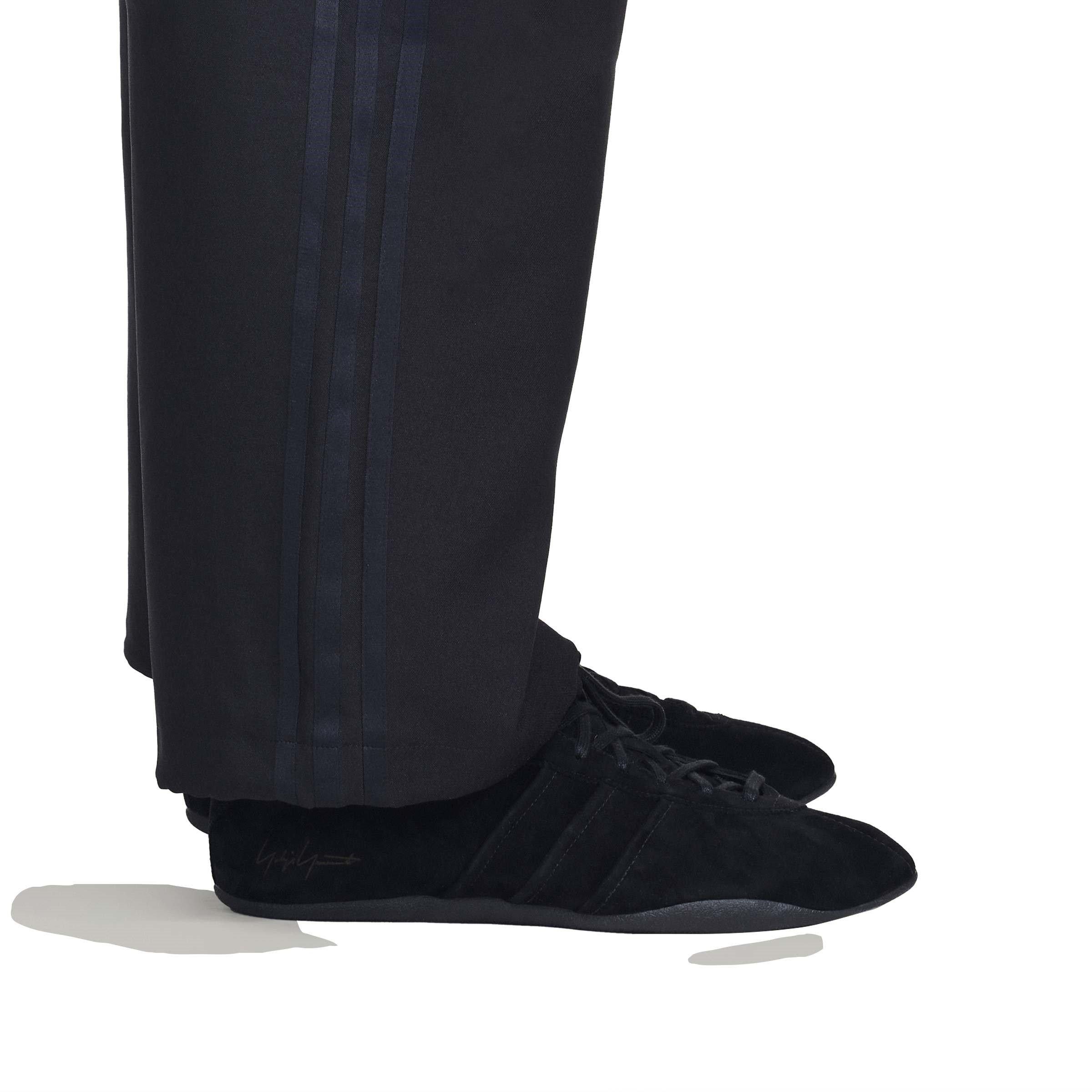 Black - Y3 - Men's Open Hem Fleece Joggers - 6