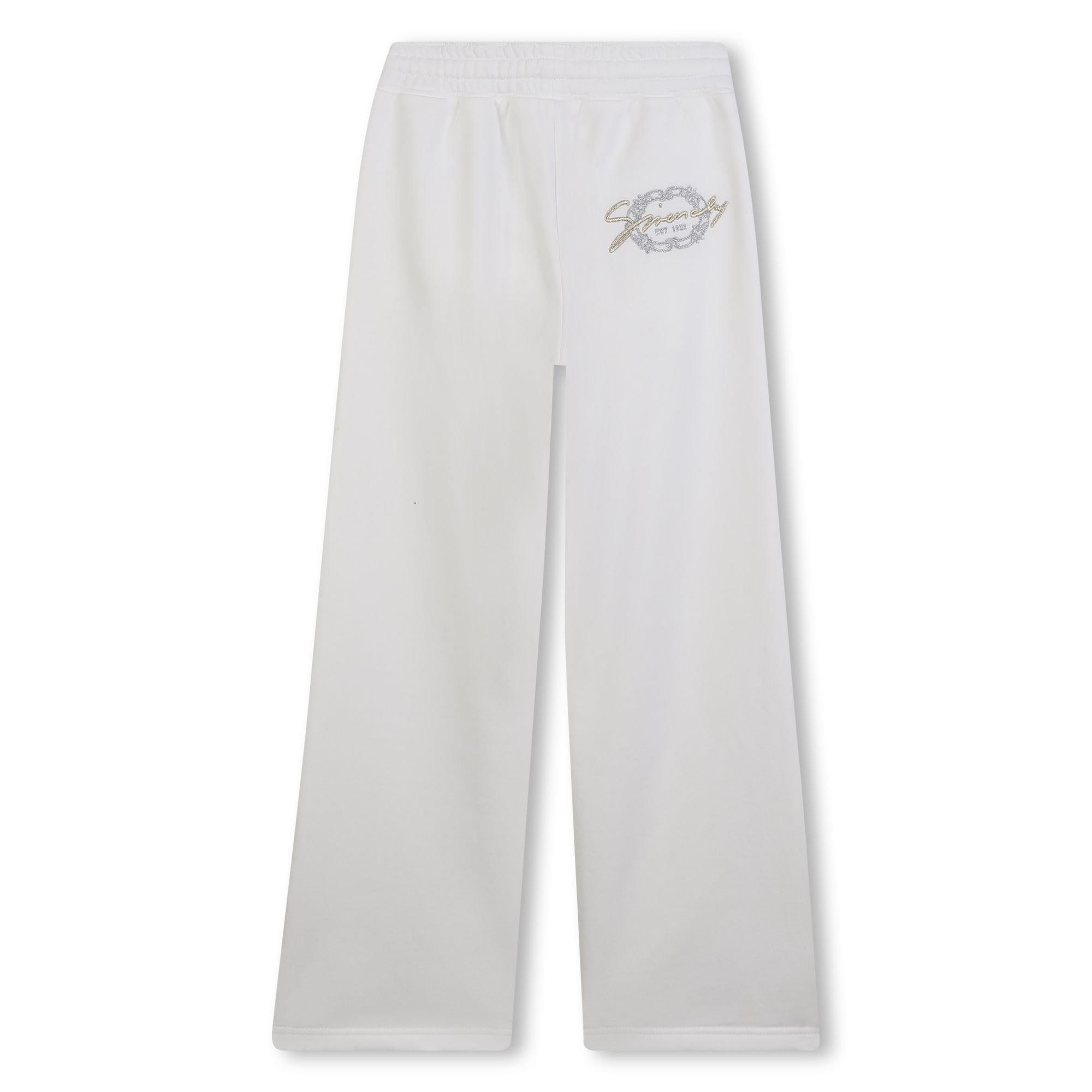 Cream 117 - GIVENCHY - Kids' GIV Logo Open Hem Fleece Joggers - 2