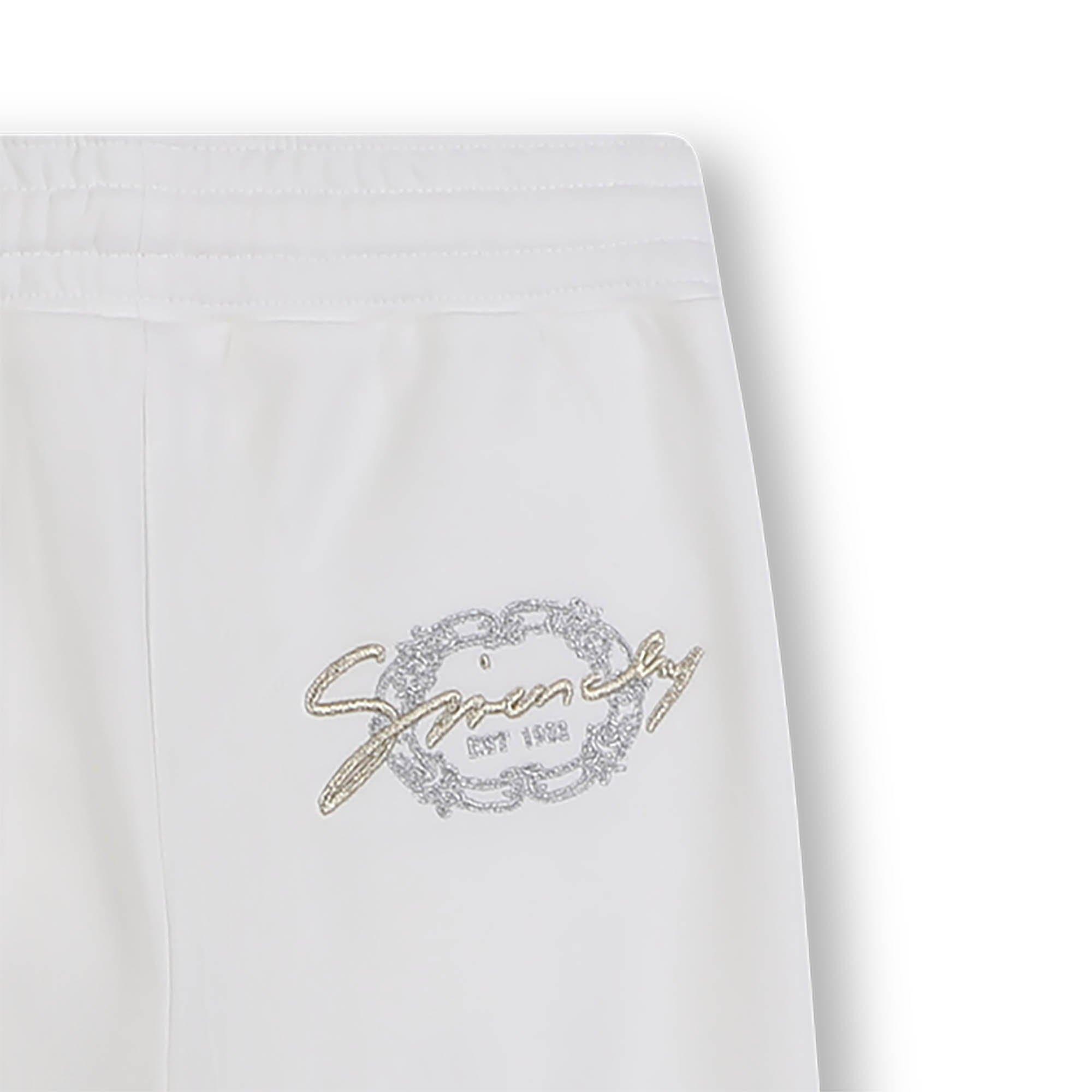 Cream 117 - GIVENCHY - Kids' GIV Logo Open Hem Fleece Joggers - 3