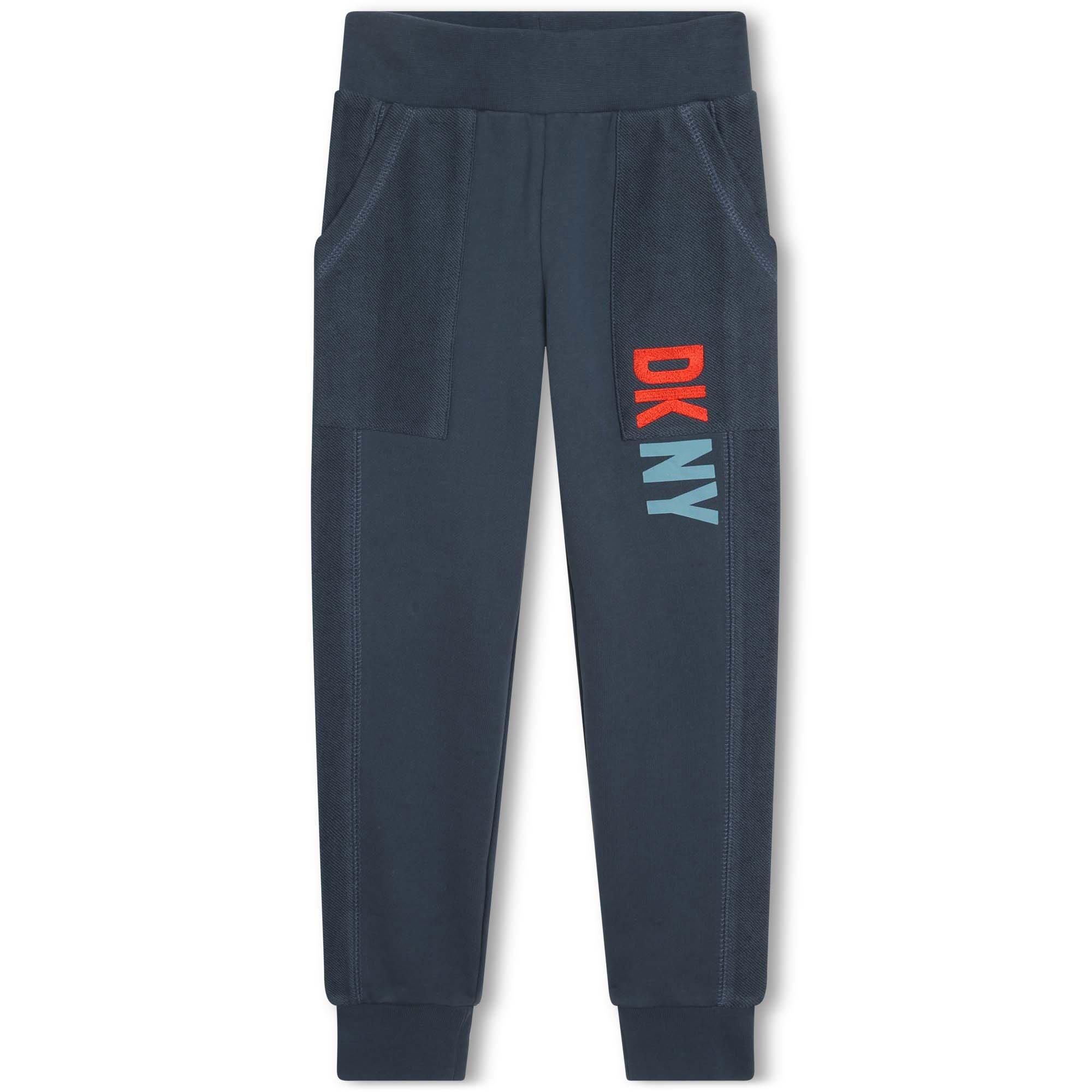 Dkny Boys Kids' Closed Hem Jersey Joggers - Navy 84W - 5Y