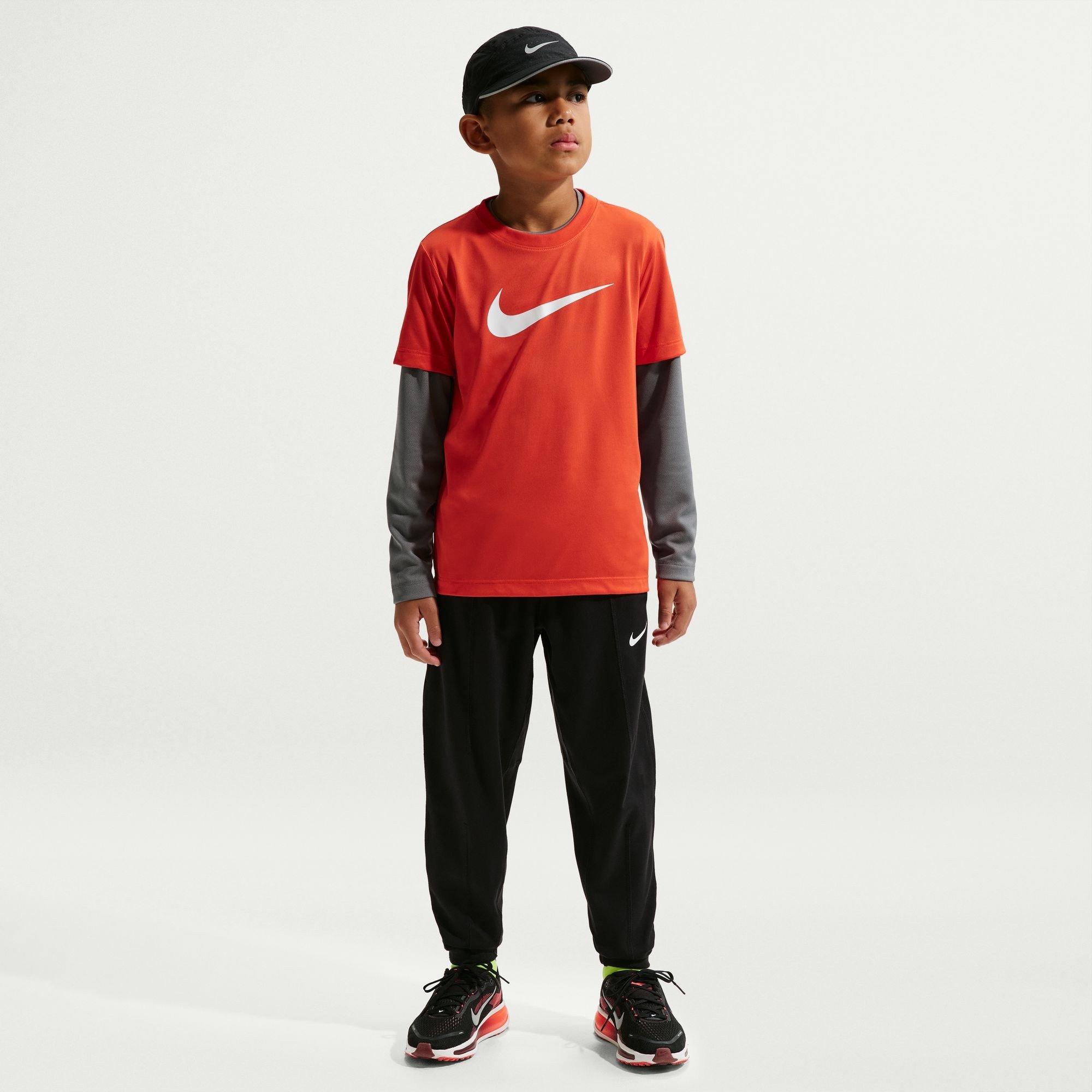 Black/Smoke Gre - Nike - Nike B NP DF FLC Pnt Jn99 - 4