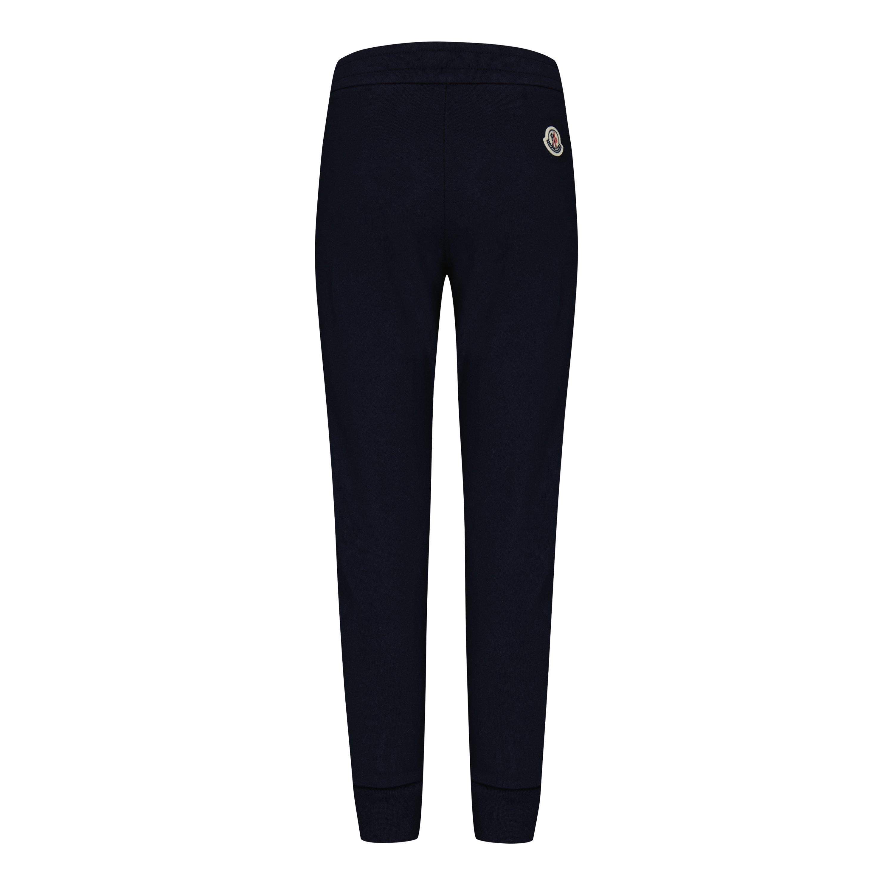 Navy 778 - Moncler - Tricolour Trim Jogging Bottoms Juniors - 2