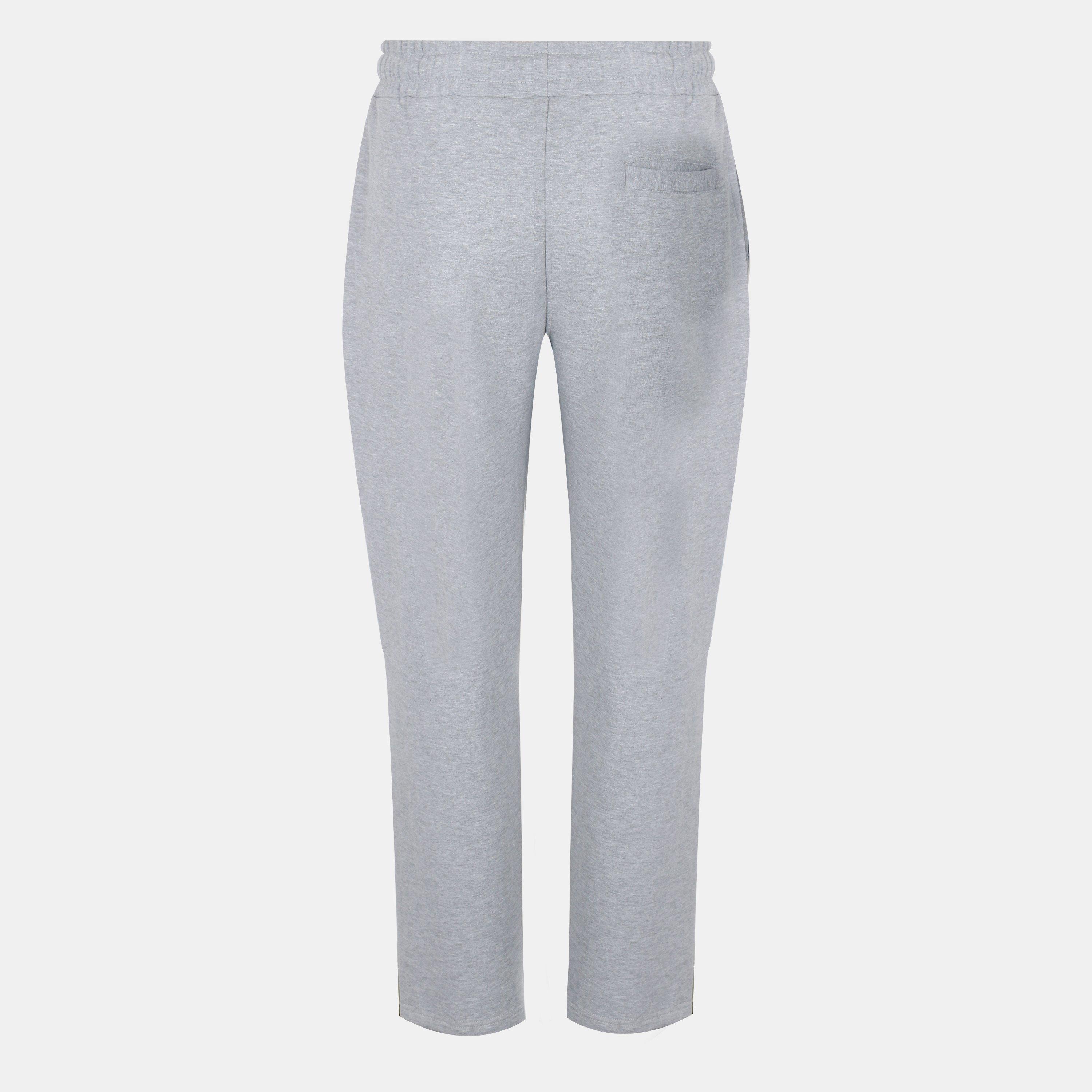 Grey/Multi - Pretty Boy Ugly World - Men's Open Hem Fleece Joggers - 2