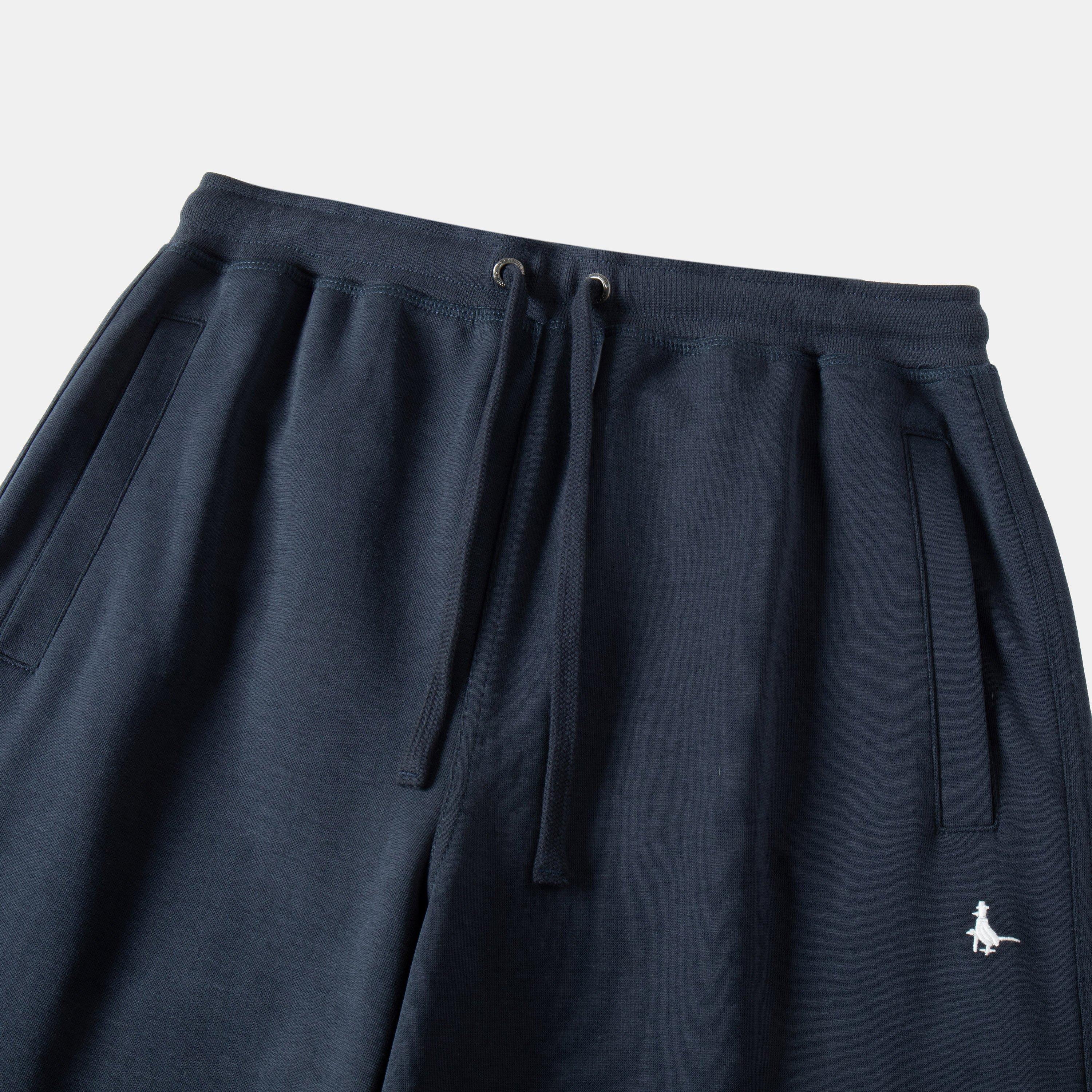 Navy - Jack Wills - JW Mens Interlock Wide leg pants - 3
