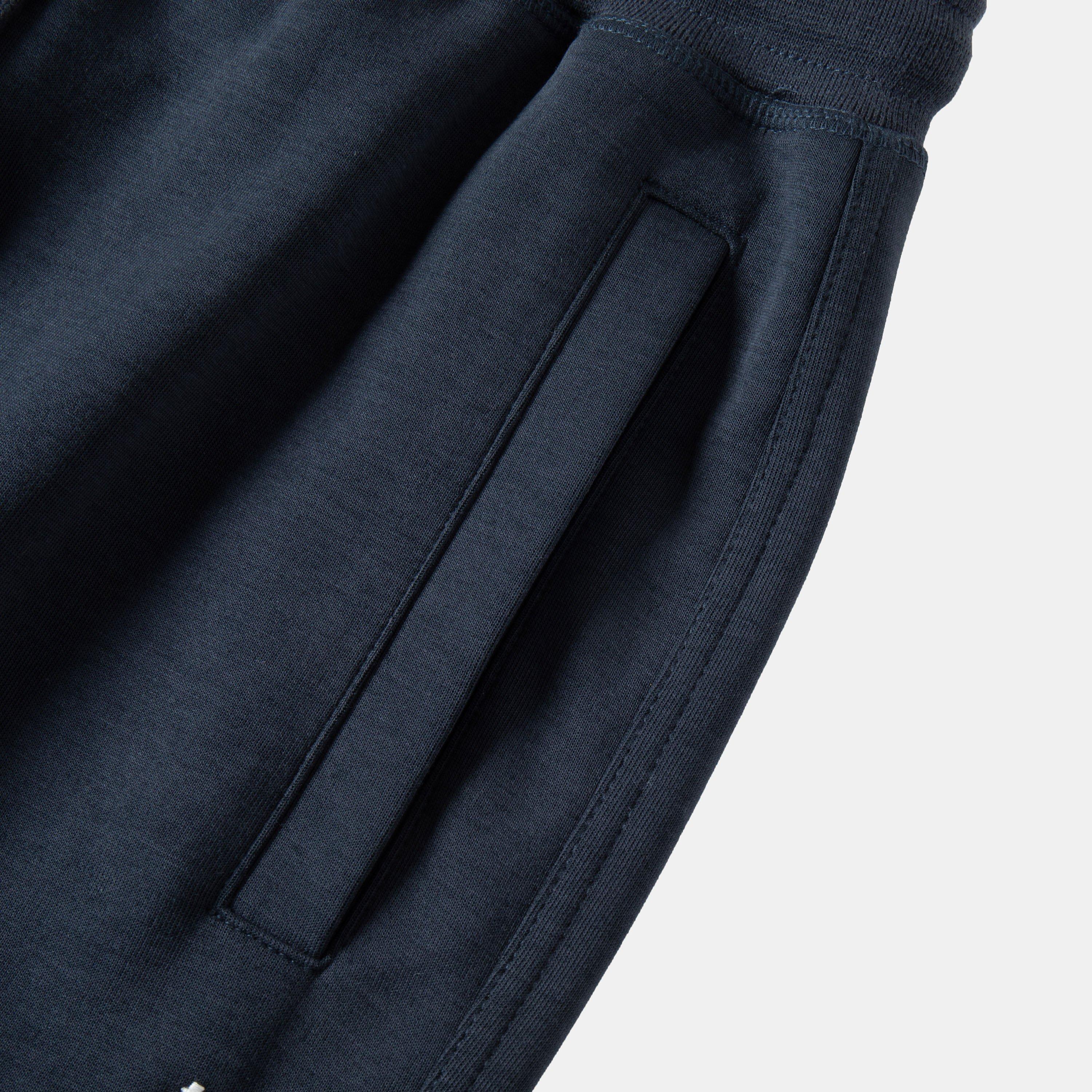Navy - Jack Wills - JW Mens Interlock Wide leg pants - 4