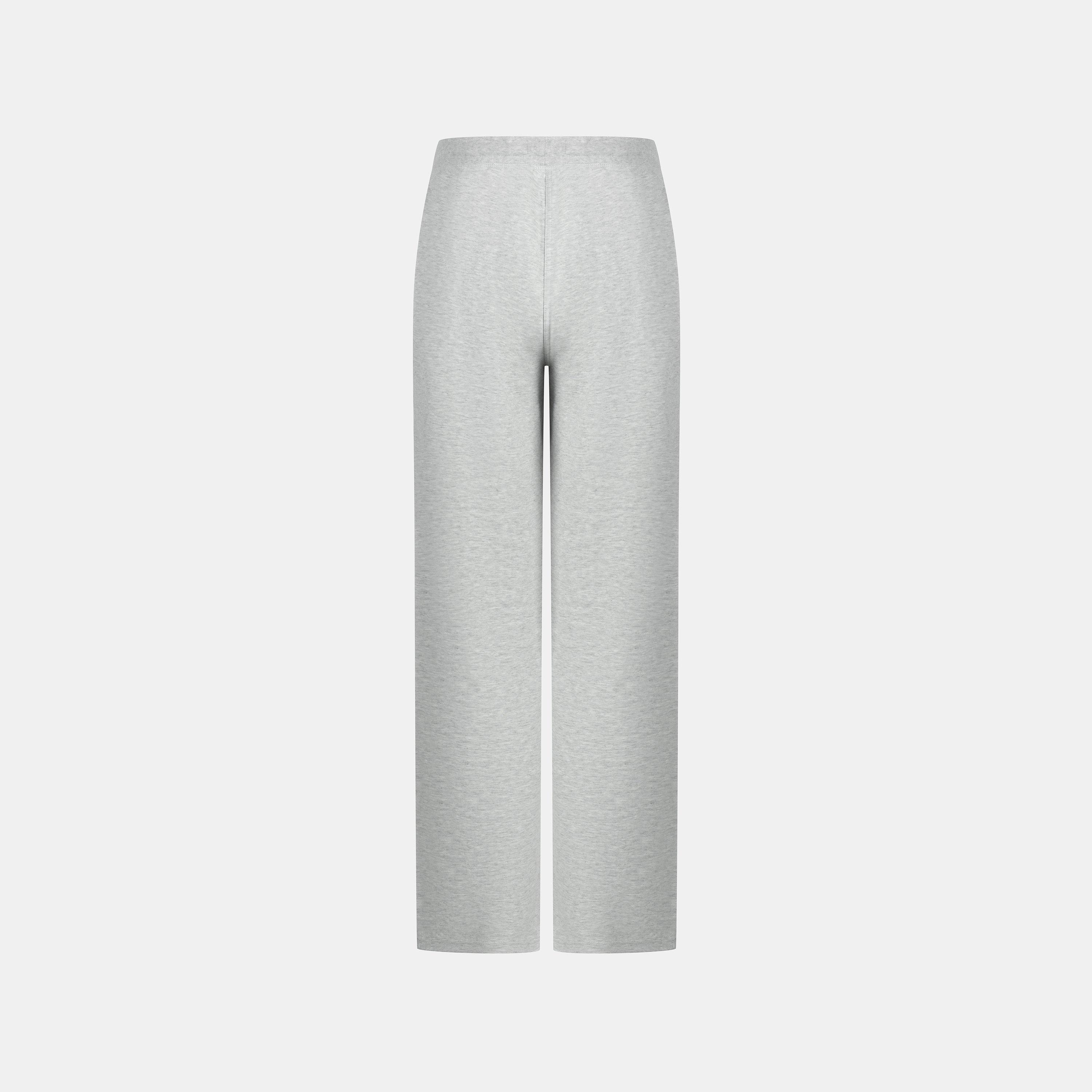 Grey - Jack Wills - JW Mens Interlock Wide leg pants - 2