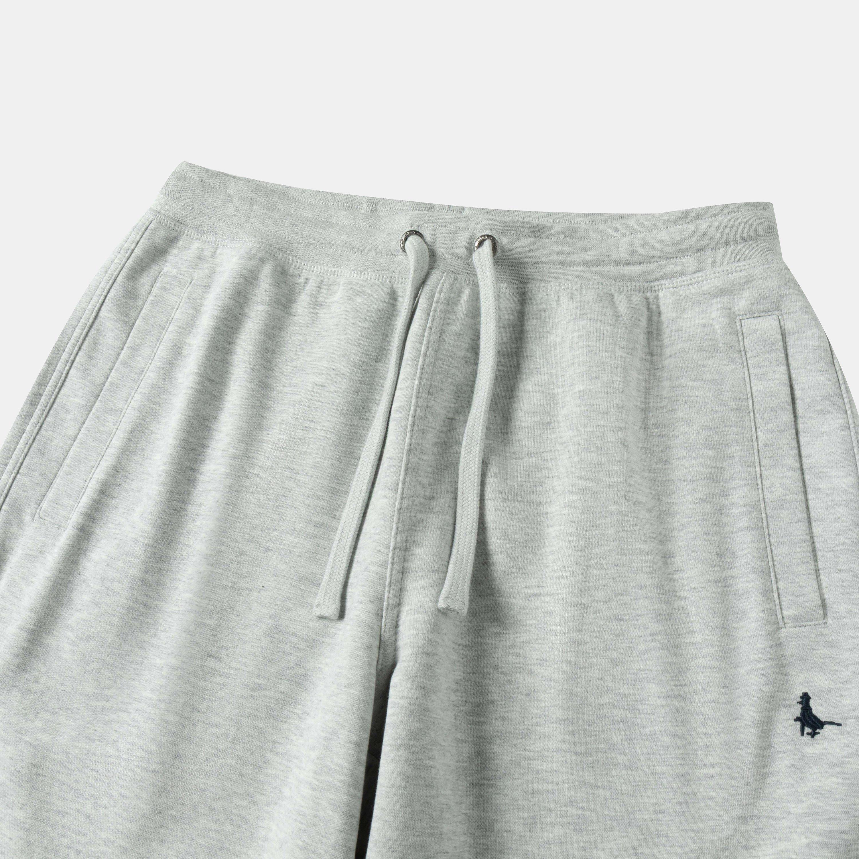 Grey - Jack Wills - JW Mens Interlock Wide leg pants - 3