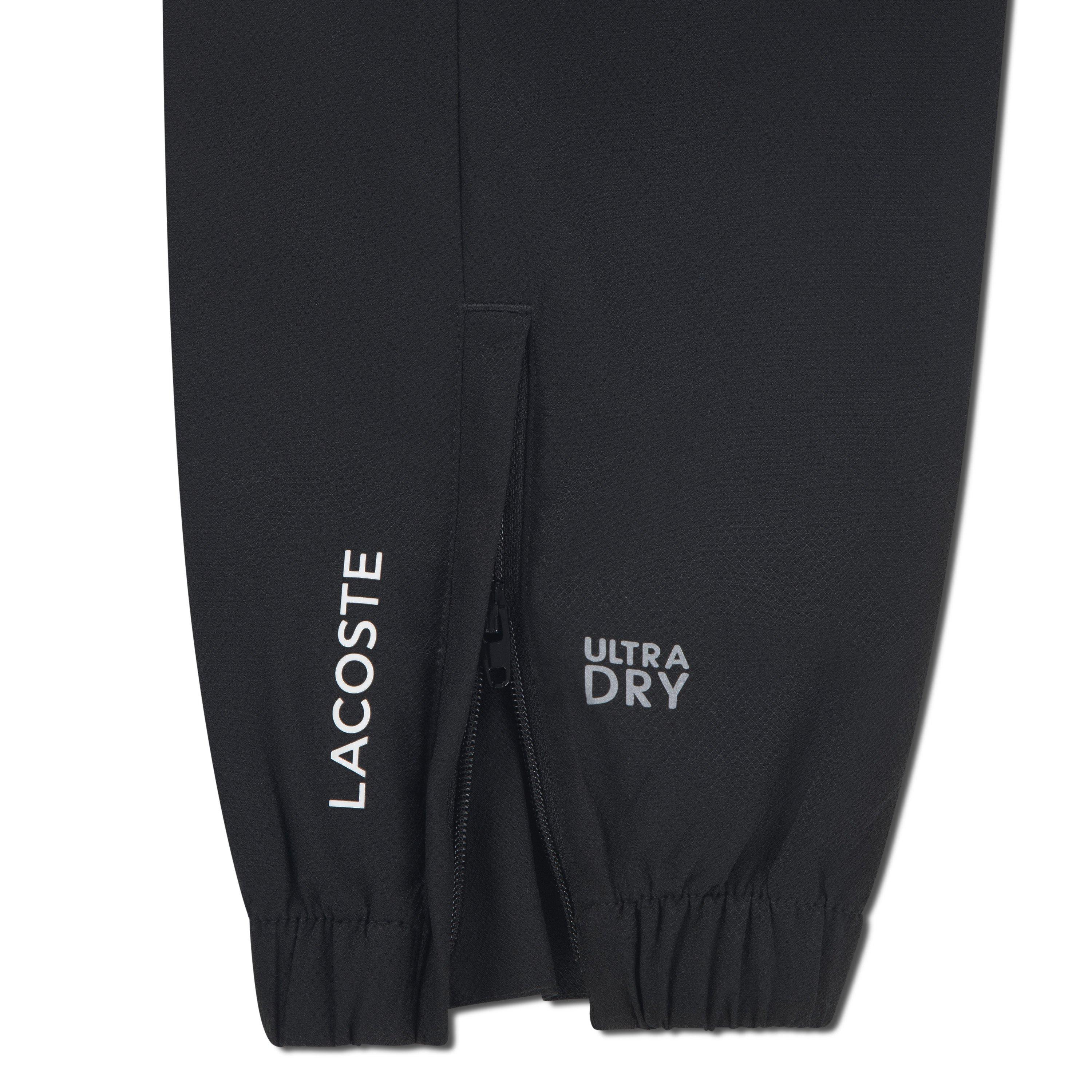 Black K96 - Lacoste - Taffeta Closed Hem Poly Joggers - 5