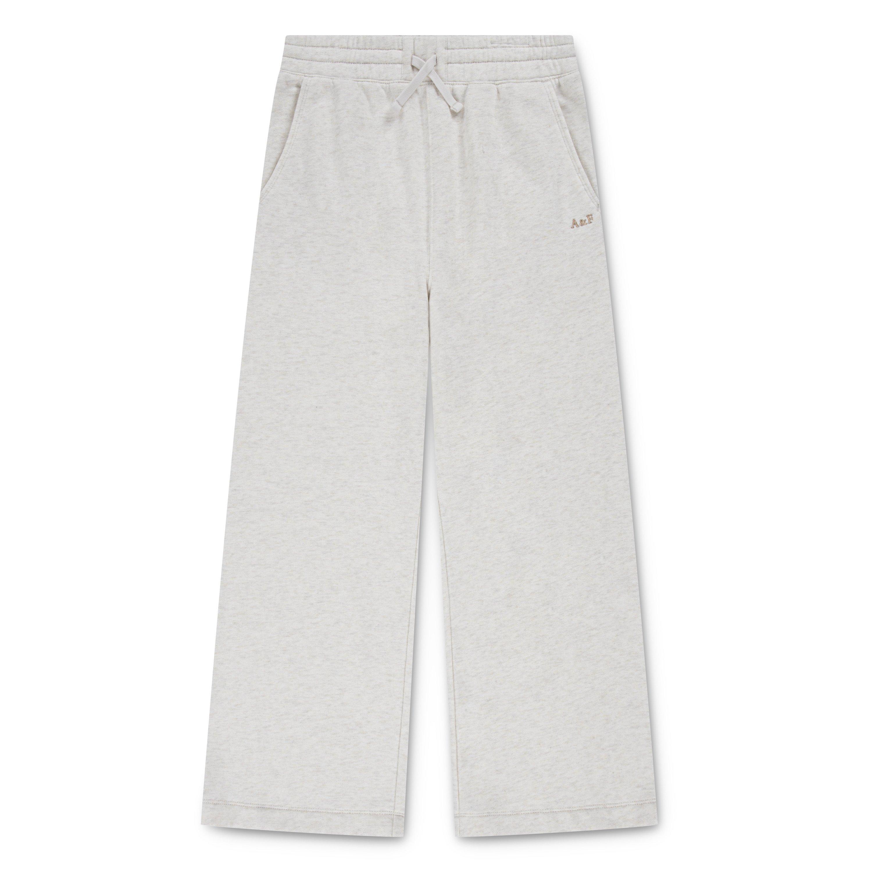 Oatmeal J82 - Abercrombie and Fitch - Kids' Open Hem Fleece Joggers - 4