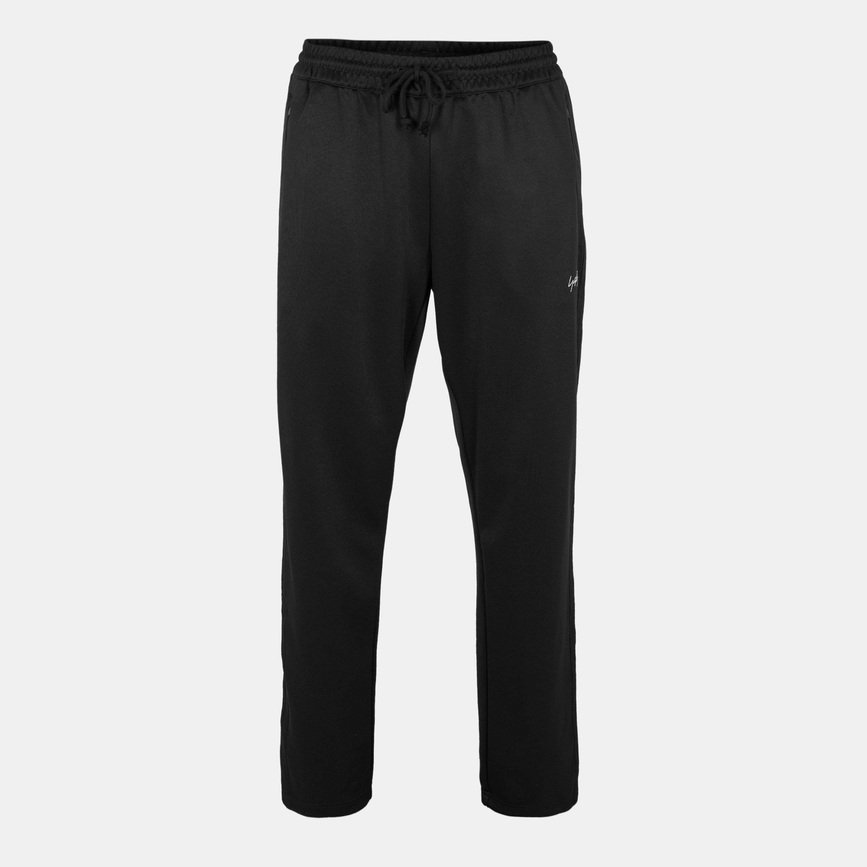 Black - Yohji Yamamoto - Men's Open Bottom Fleece Joggers - 1