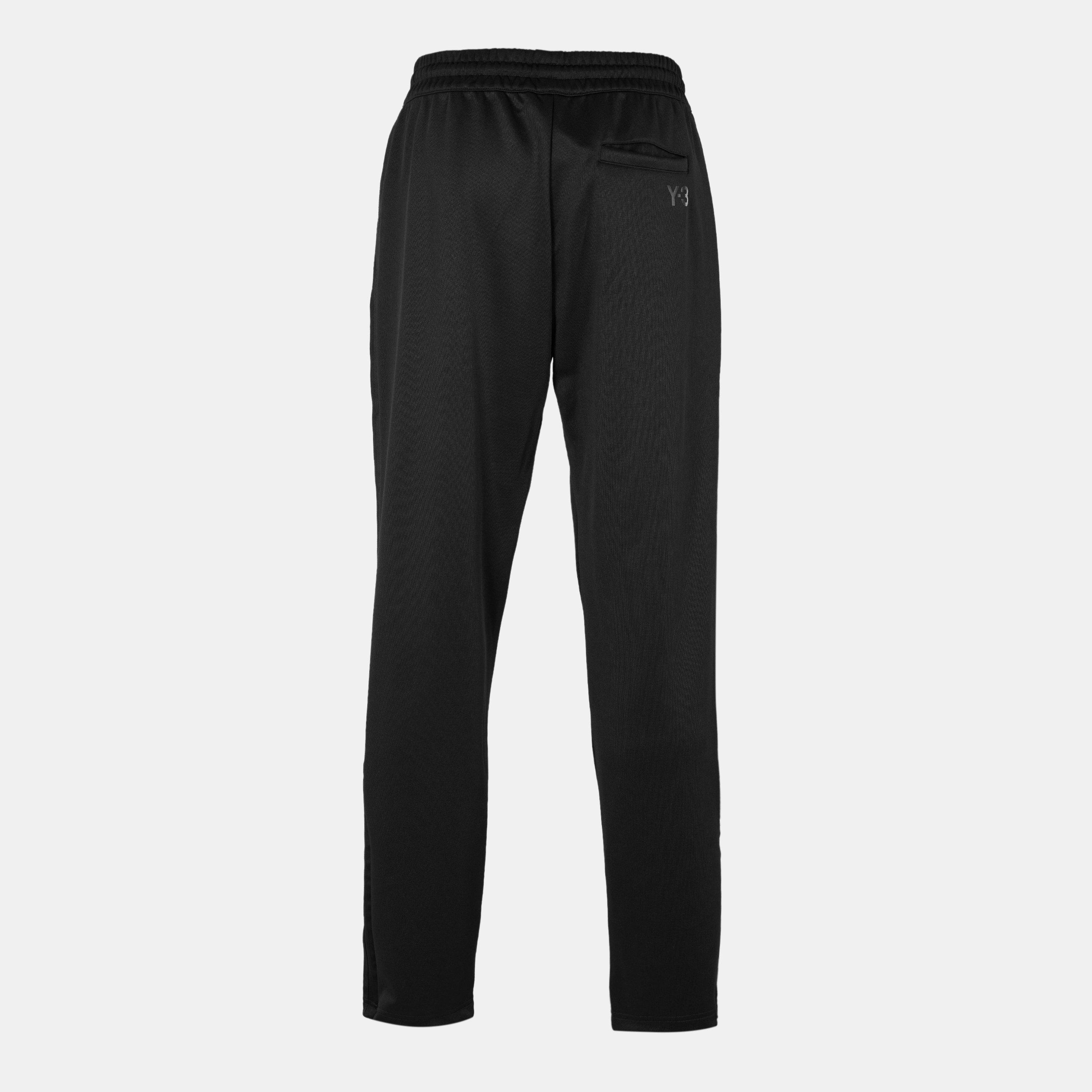 Black - Yohji Yamamoto - Men's Open Bottom Fleece Joggers - 2